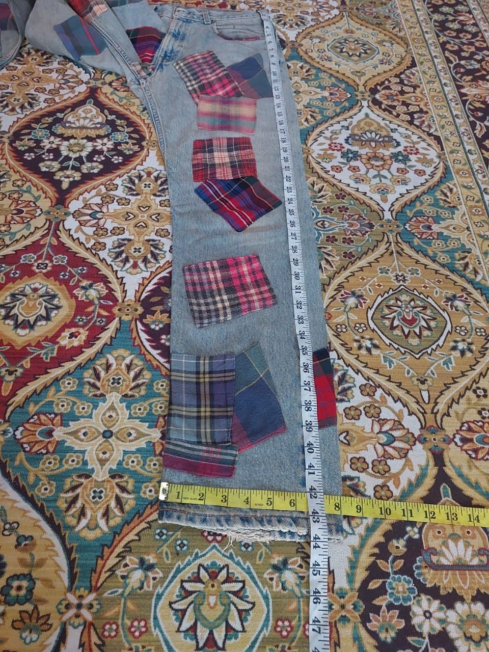 Levi's Vintage Clothing Levis Custom patchwork Size 31 Size US 31 - 10 Thumbnail