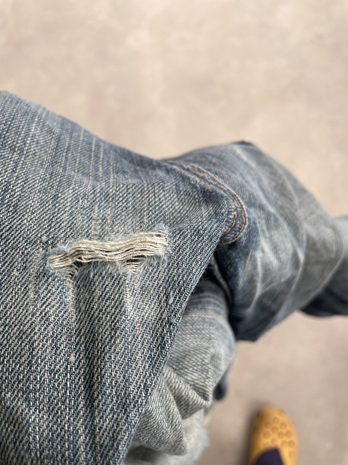 Levi's × Vintage Y2K LEVIS 505 MADE IN JAPAN WELL WORN Size US 31 - 15 Thumbnail