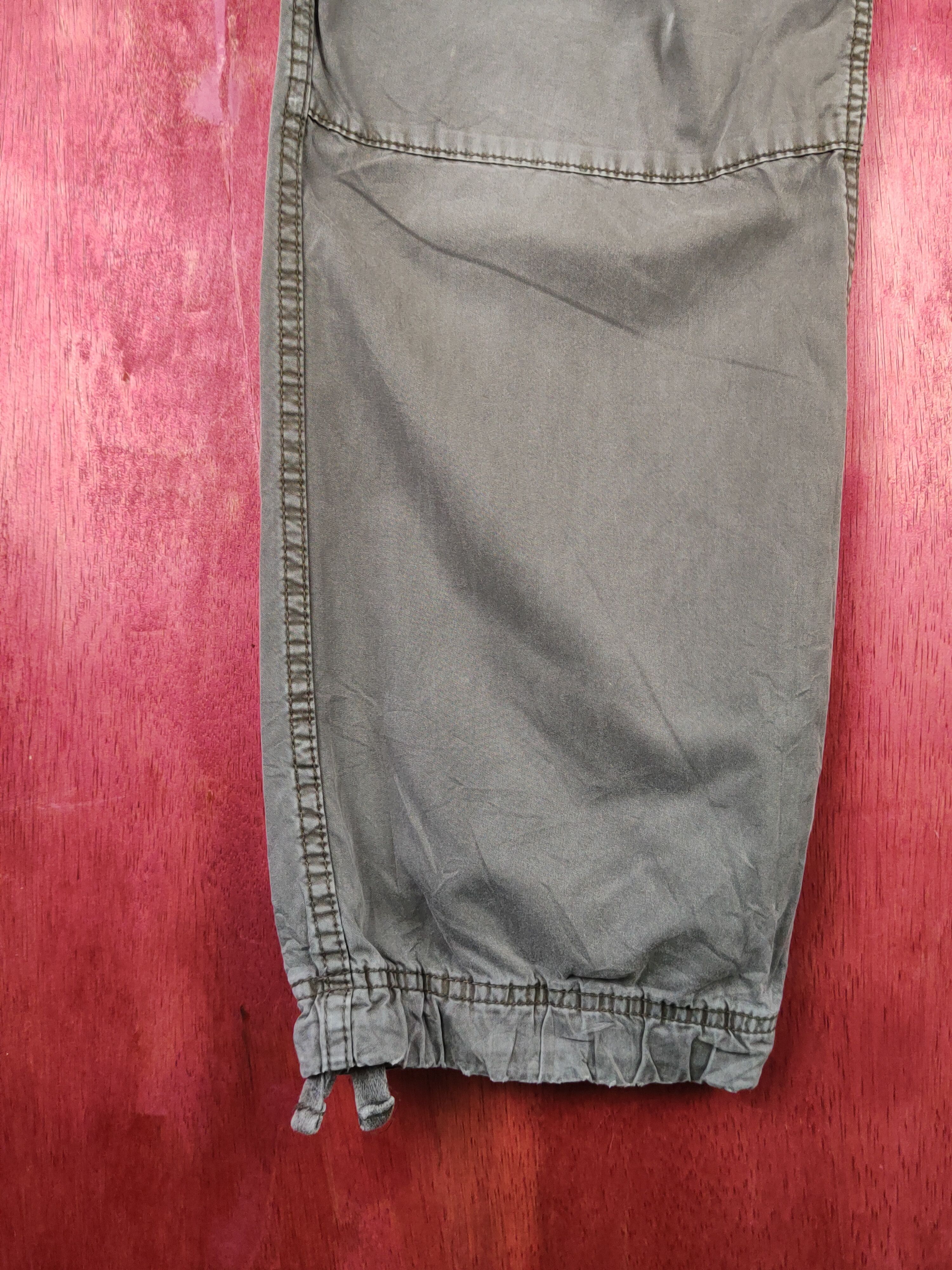 Faded Glory Uniqlo Gray Faded Multipocket Tactical Cargo Pants #S1340 Size US 35 - 4 Thumbnail