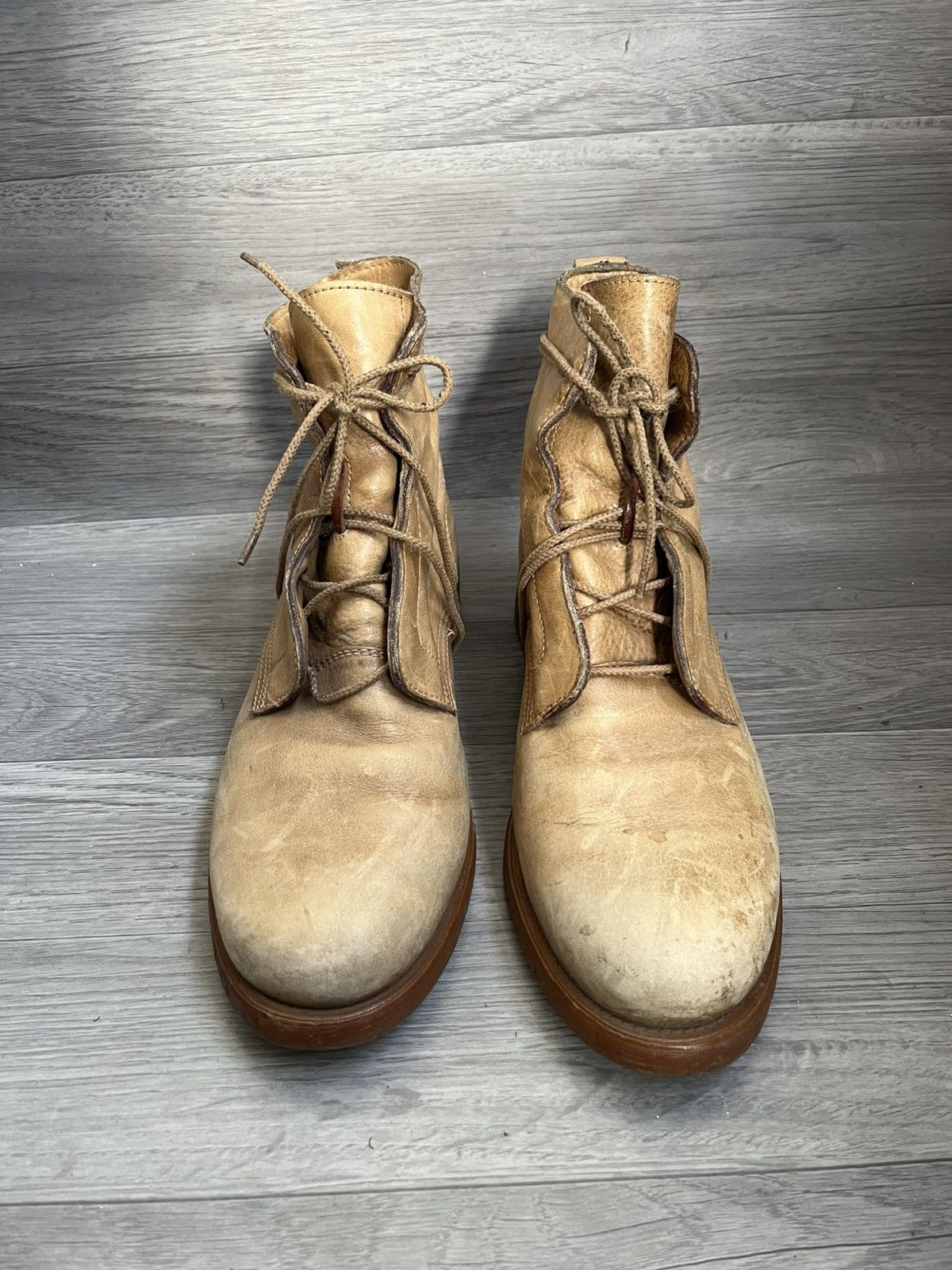 Dirk Bikkembergs Vintage Dirk bikkembergs beige boots sz 44 Size US 11 / EU 44 - 2 Thumbnail