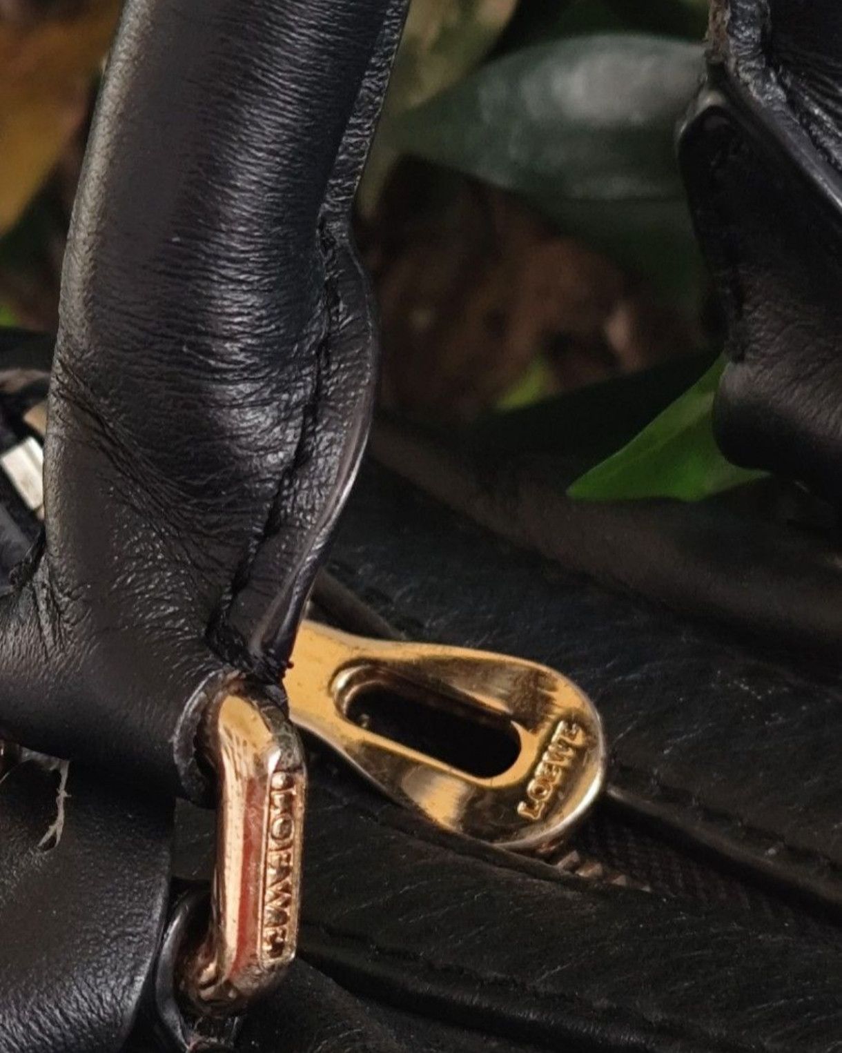 Loewe Loewe Two Way Bag Leather Size ONE SIZE - 6 Thumbnail