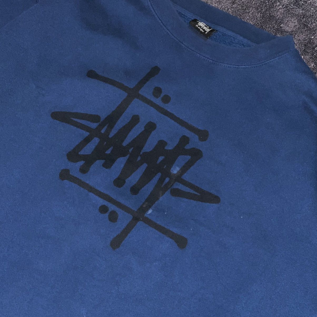 Stussy × Vintage ❌SOLD❌ RARE❤️‍🔥❤️‍🔥 Stussy Double Basic 90s Size US L / EU 52-54 / 3 - 2 Thumbnail