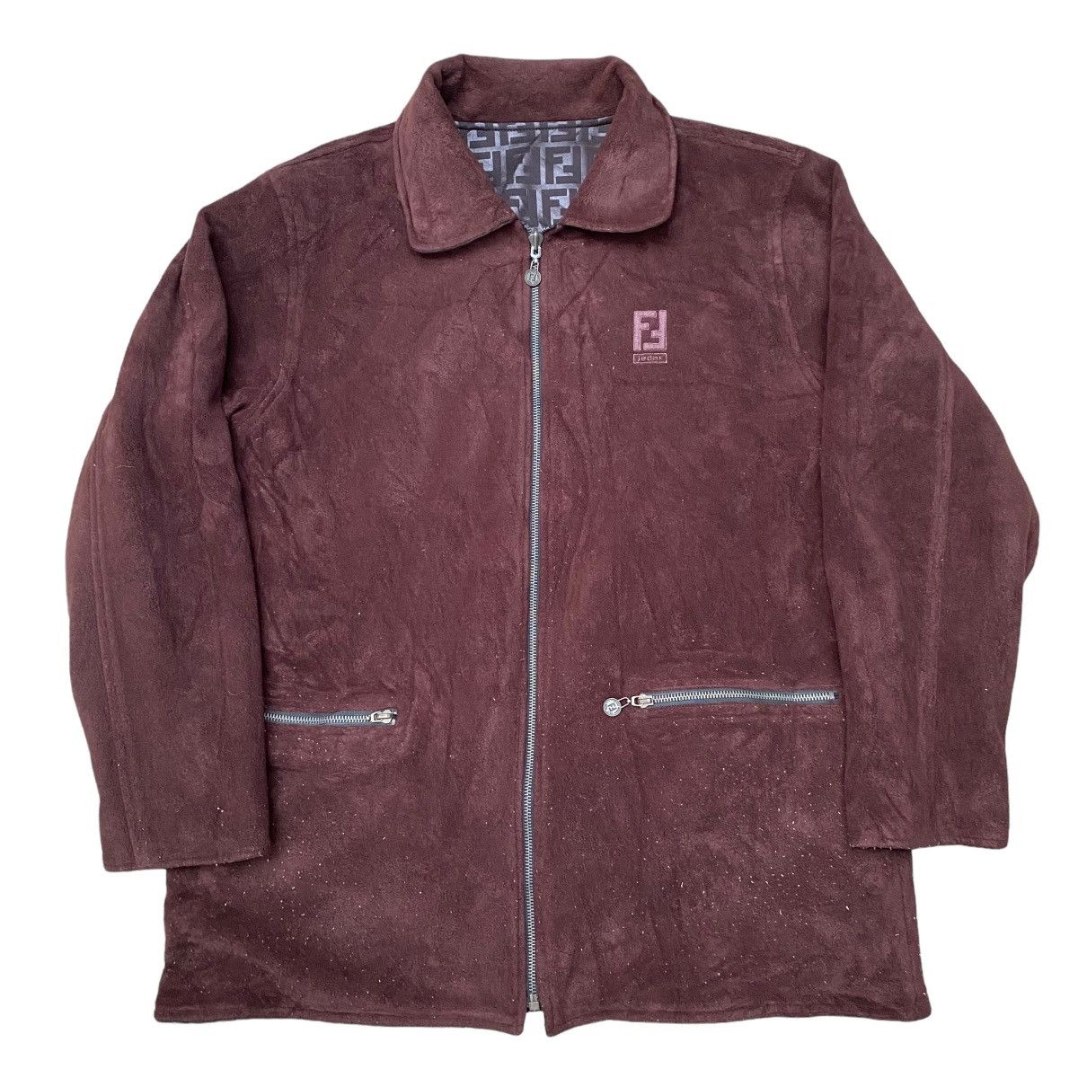 Fendi Vintage Fendi Zucca Monogram Reversible Jacket Size US M / EU 48-50 / 2 - 7 Thumbnail