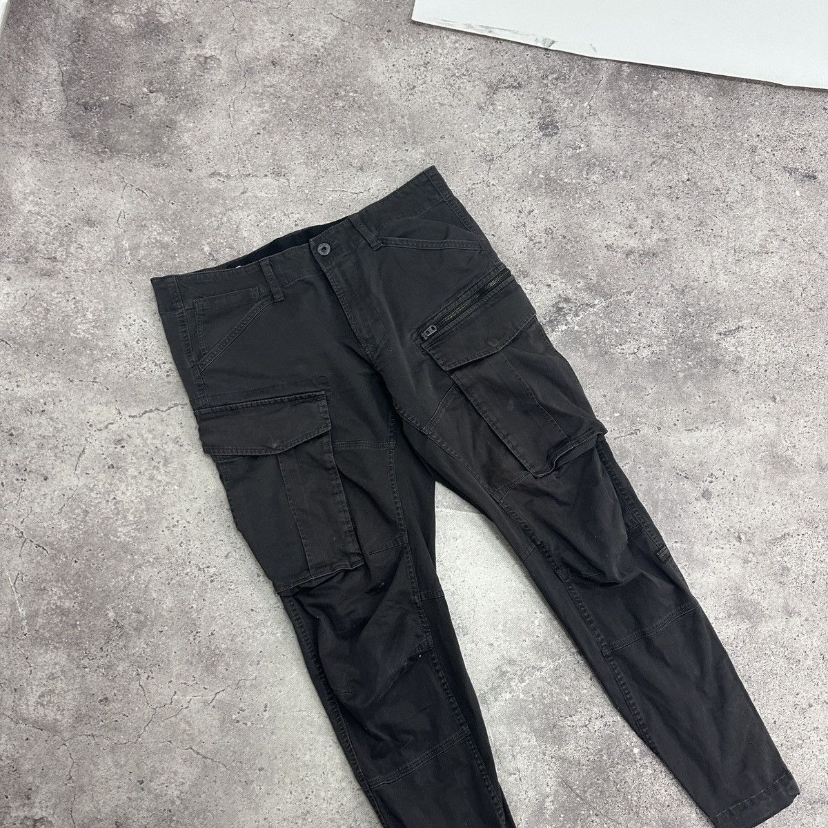 G-Star Vintage 00s GStar Raw washed Cargo pants japanese y2k og Size US 34 / EU 50 - 5 Thumbnail