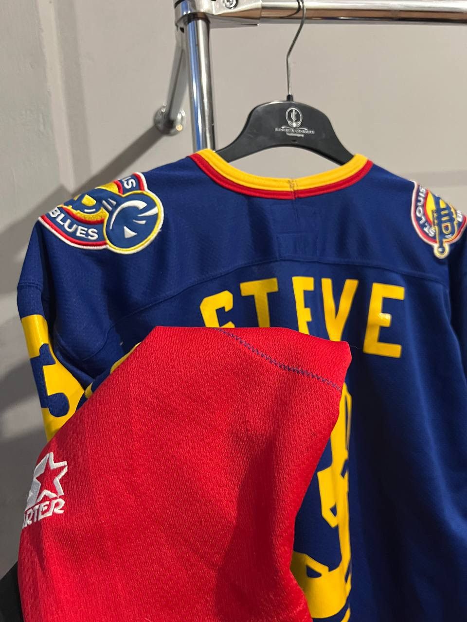 NHL 90’S ST LOUIS BLUES #3 STARTER HOCKEY JERSEY SHIRT SIZE L Size US L / EU 52-54 / 3 - 15 Thumbnail