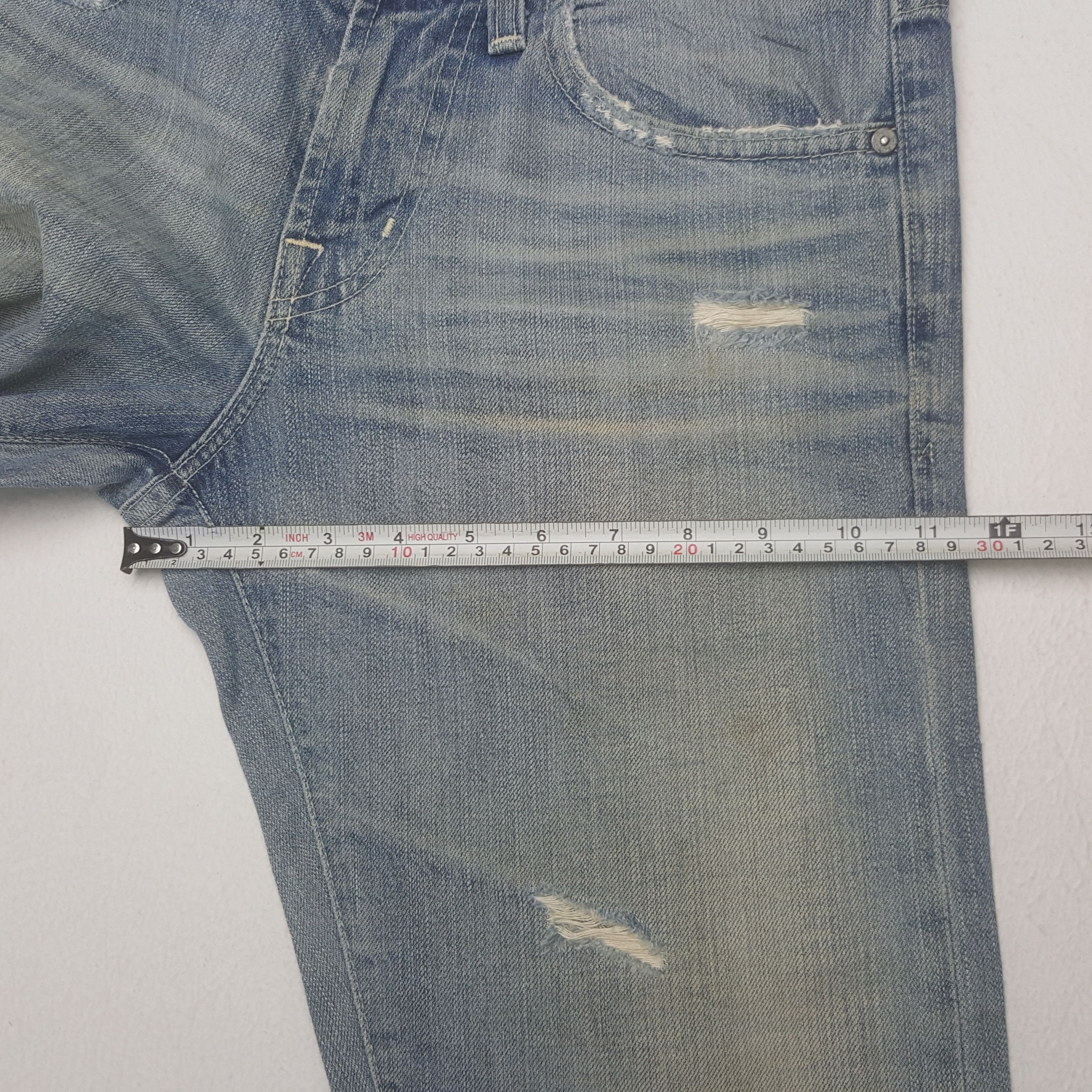 AG Adriano Goldschmied × Vintage Vintage Adriano Goldschmied Denim Size US 30 / EU 46 - 9 Thumbnail