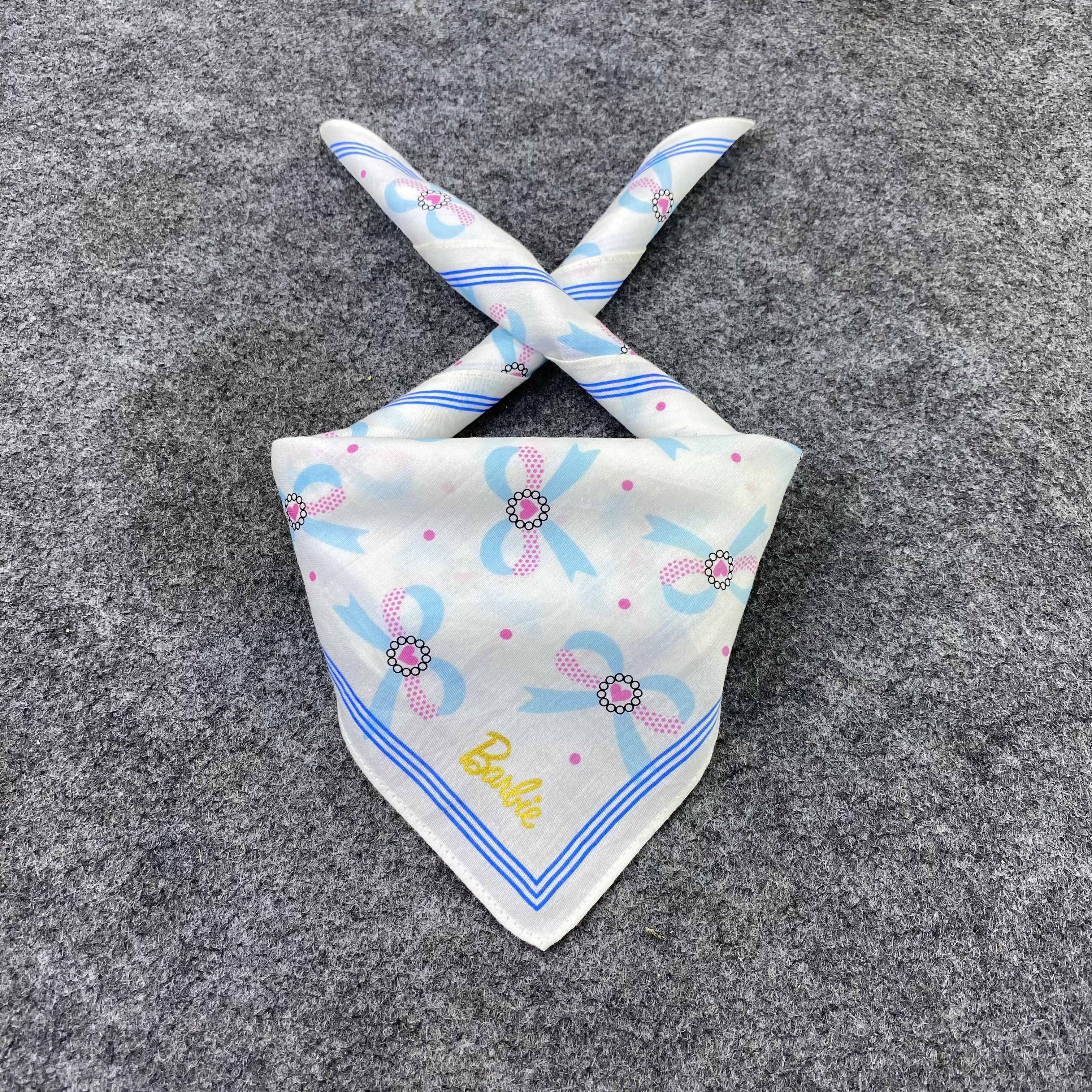 Anime Barbie Handkerchief Neckerchief Bandana Pocketsquare-B1453 Size ONE SIZE - 2 Thumbnail
