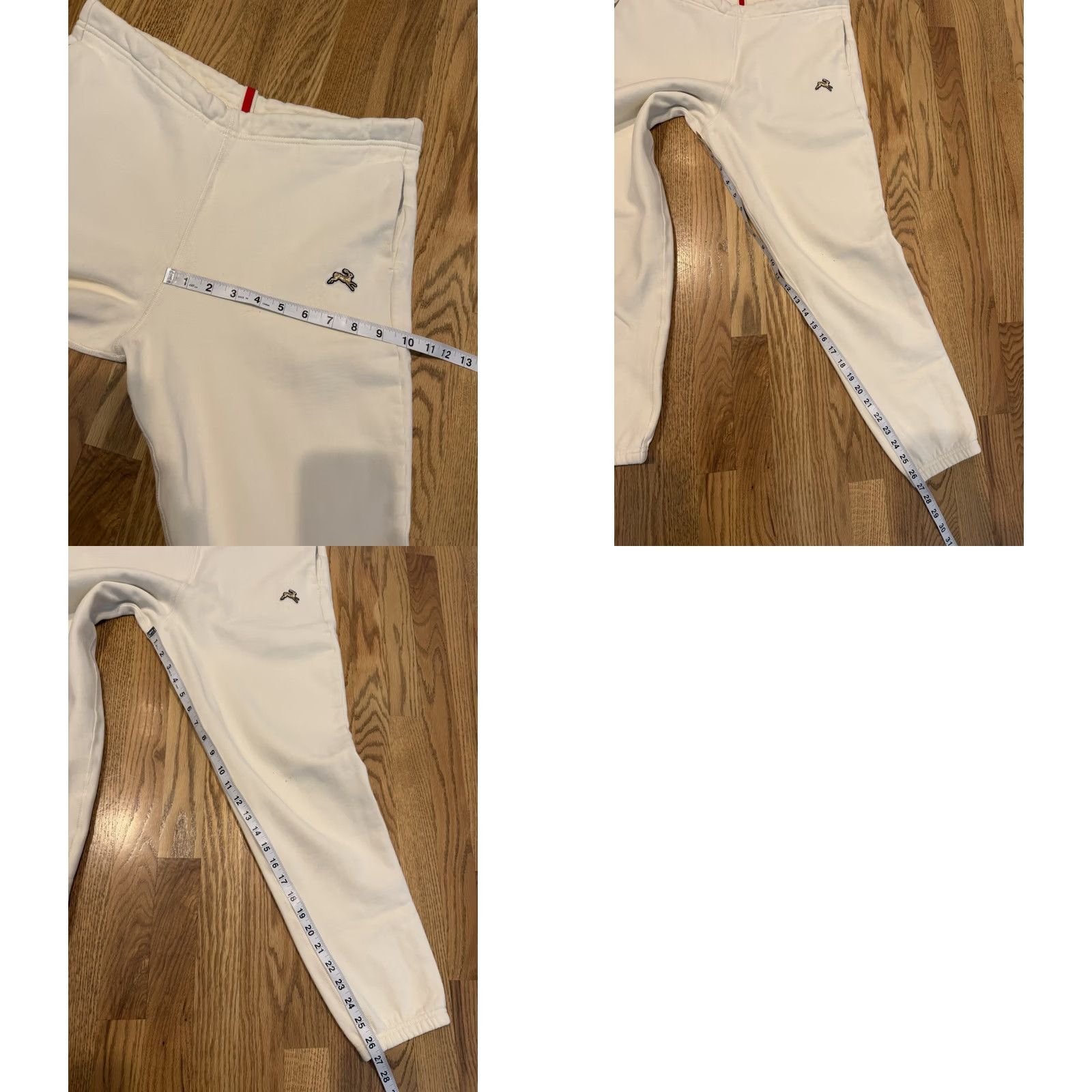 Vintage Tracksmith Pants Men’s Small Trackhouse Joggers Sweatpants Drawstring White Size US 29 - 10 Thumbnail