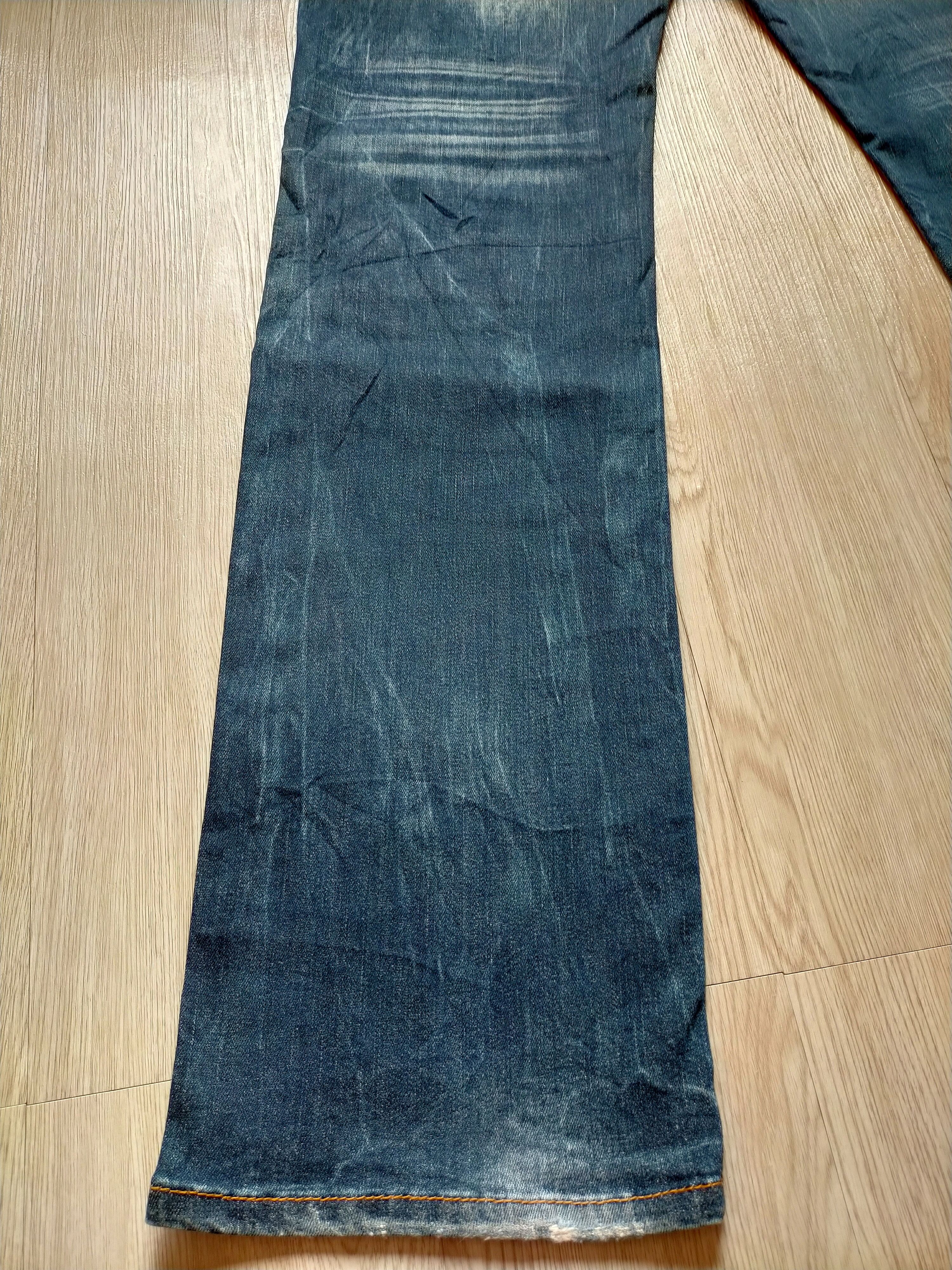 Ed Hardy Red Pepper x Ed Hardy Embroidered Blue Denim Pants Size US 34 / EU 50 - 8 Thumbnail