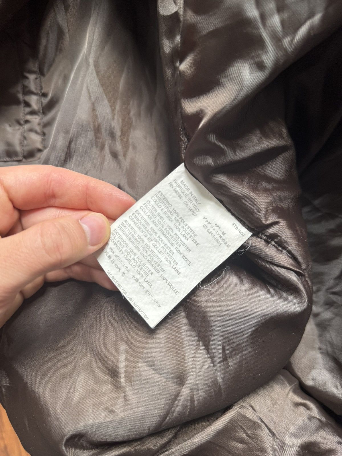Prada Prada Vintage Gore Tex Coat Brown Jacket Women's 44IT design Size M / US 6-8 / IT 42-44 - 16 Thumbnail