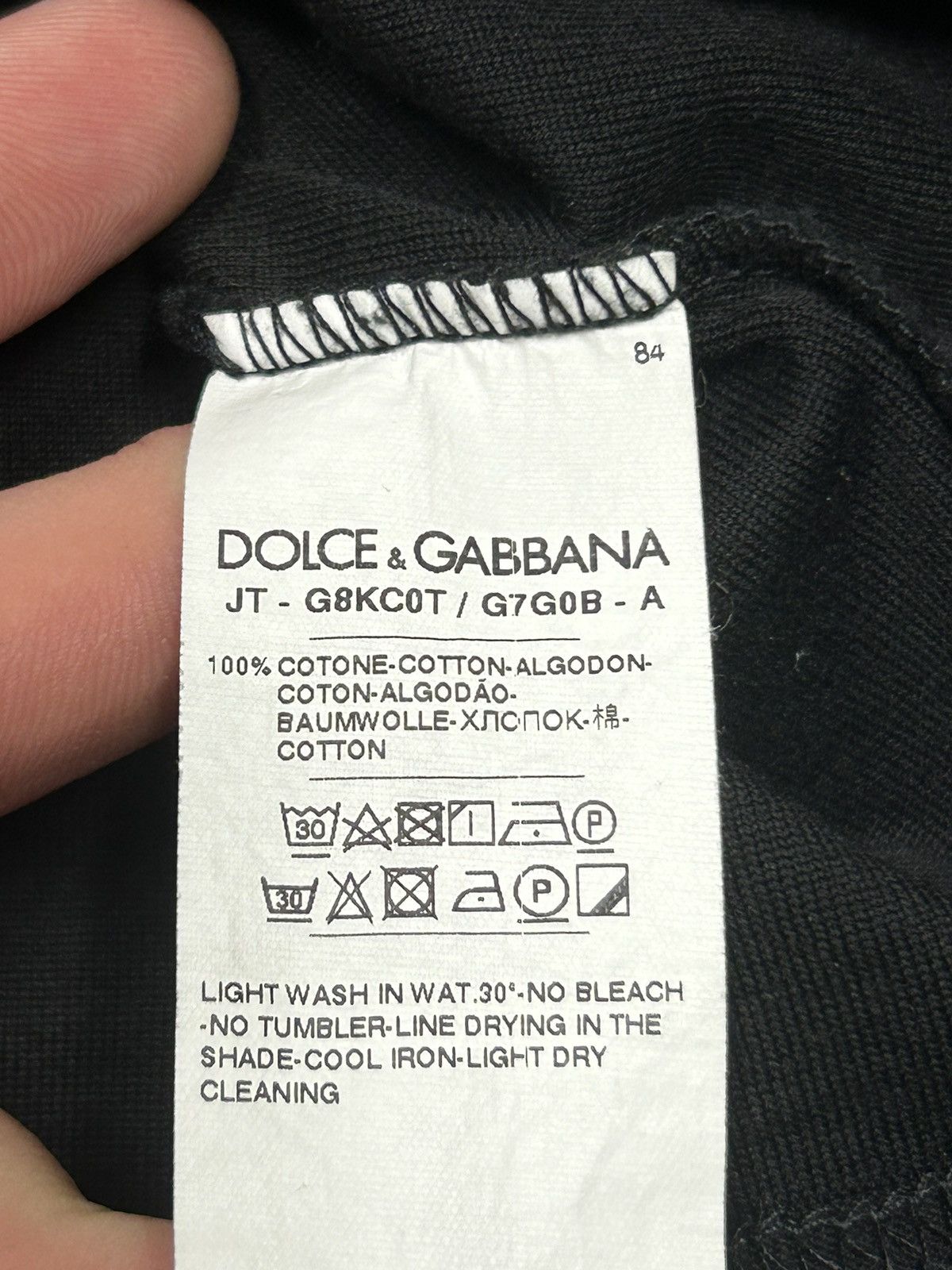 Dolce & Gabbana Dolce & Gabbana Crown T-Shirt Size US M / EU 48-50 / 2 - 4 Thumbnail