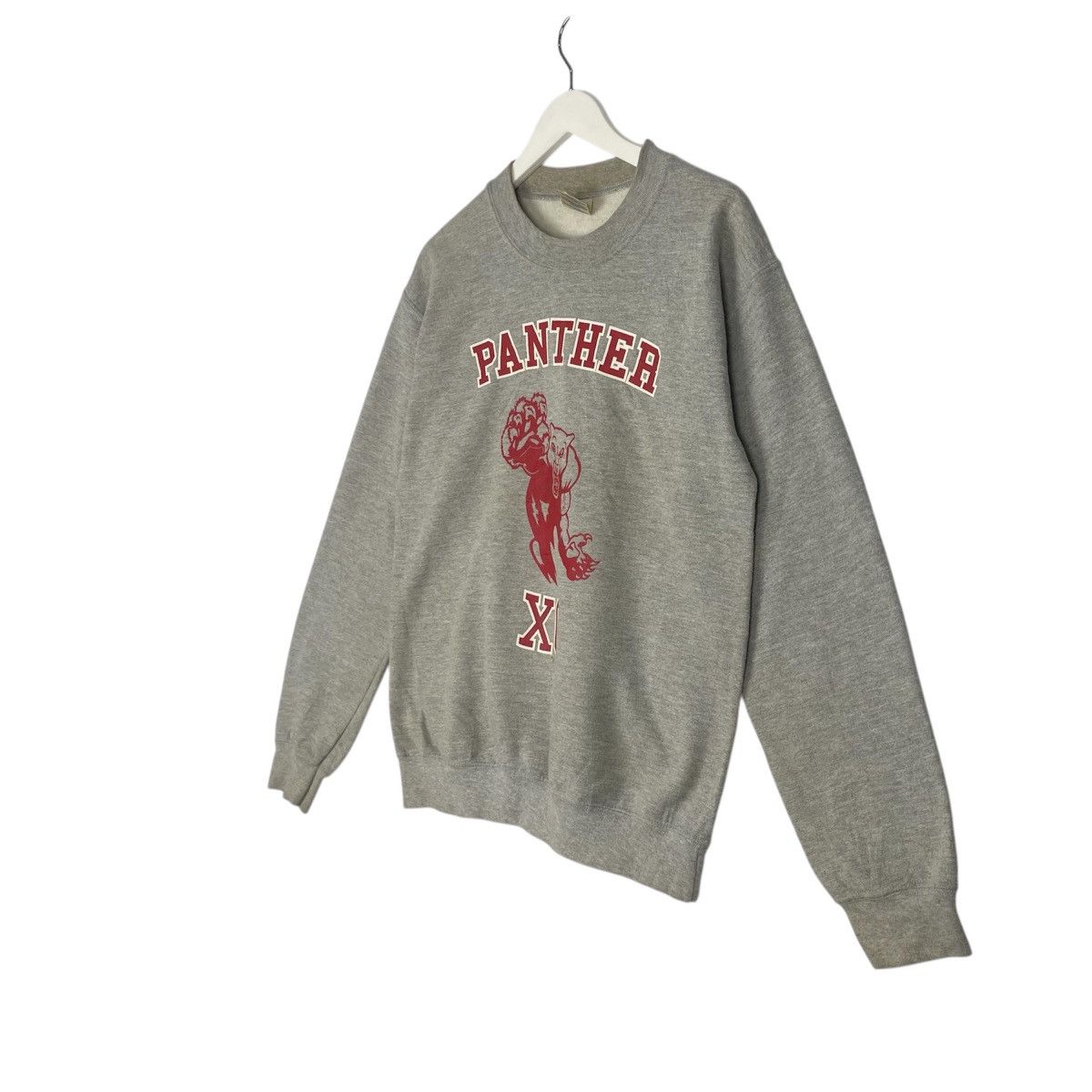 Designer × Vintage Vintage Hoodie/sweater PANTHER XC - gray Size US S / EU 44-46 / 1 - 2 Thumbnail