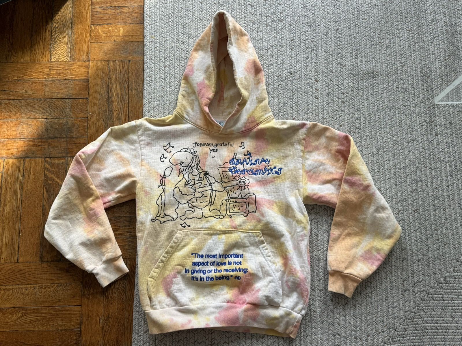 Online Ceramics online ceramics forever grateful hoodie sz S tie dye rare Size US S / EU 44-46 / 1 - 1 Thumbnail