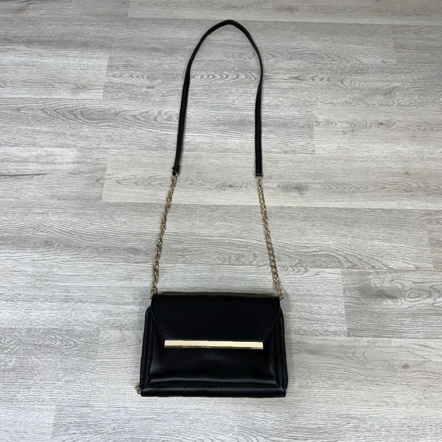 Madison MADISON WEST Black Convertible Wristlet Crossbody Bag Purse Clutch Size ONE SIZE - 2 Thumbnail