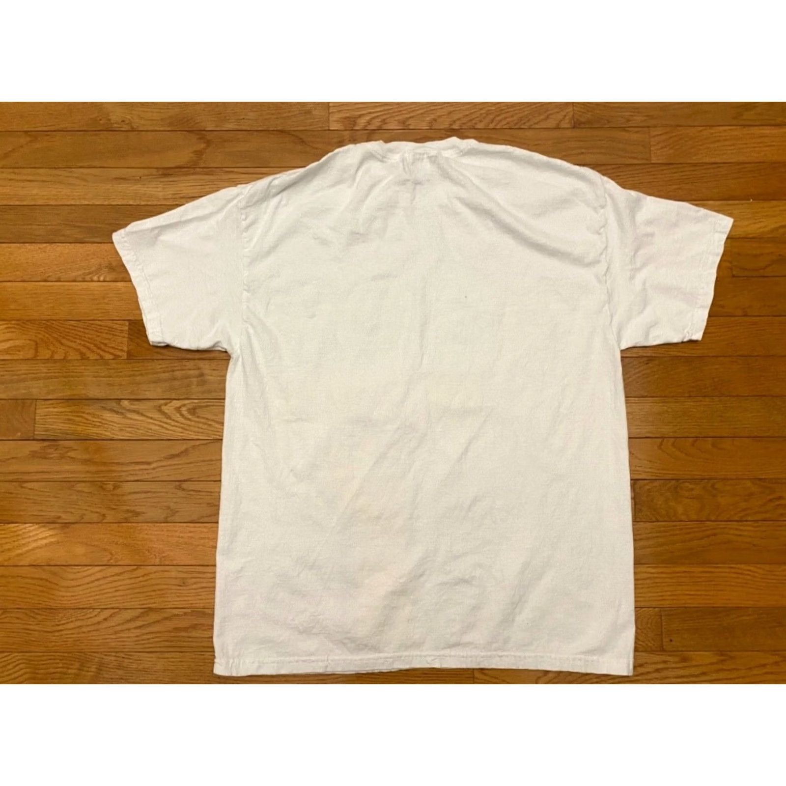 Hanes VINTAGE The Simpsons Movie Promo TV Cartoon Shirt XL Adult White Hanes Crew Neck Short Sleeve Cotton Logo VTG 2007 Size US XL / EU 56 / 4 - 2 Thumbnail