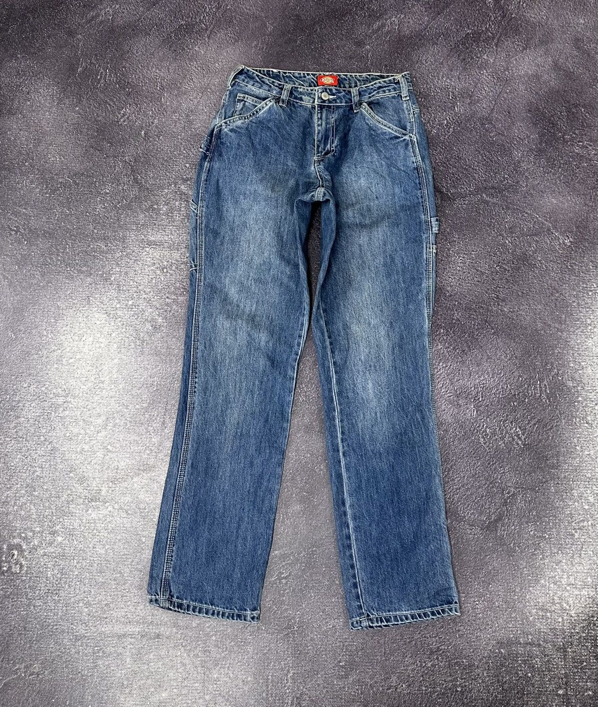Dickies Vintage Dickies Y2K Blue Work Hype Slim Jeans Size US 28 / EU 44 - 8 Thumbnail