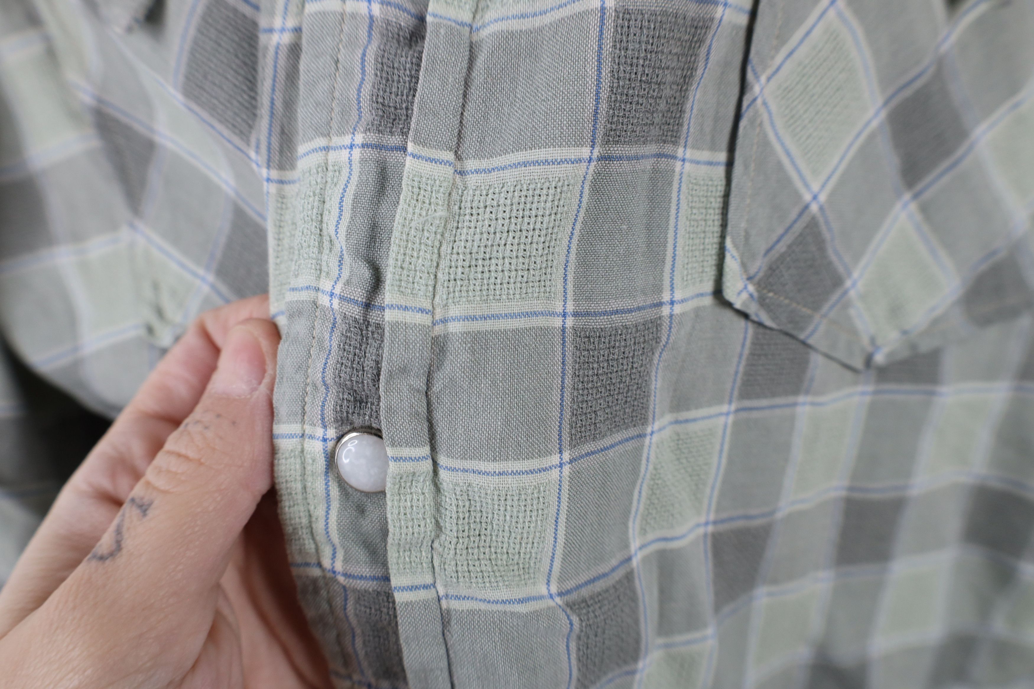 Vintage Vintage 50s 60s Rockabilly Snap Button Shirt Plaid USA Size US M / EU 48-50 / 2 - 4 Thumbnail