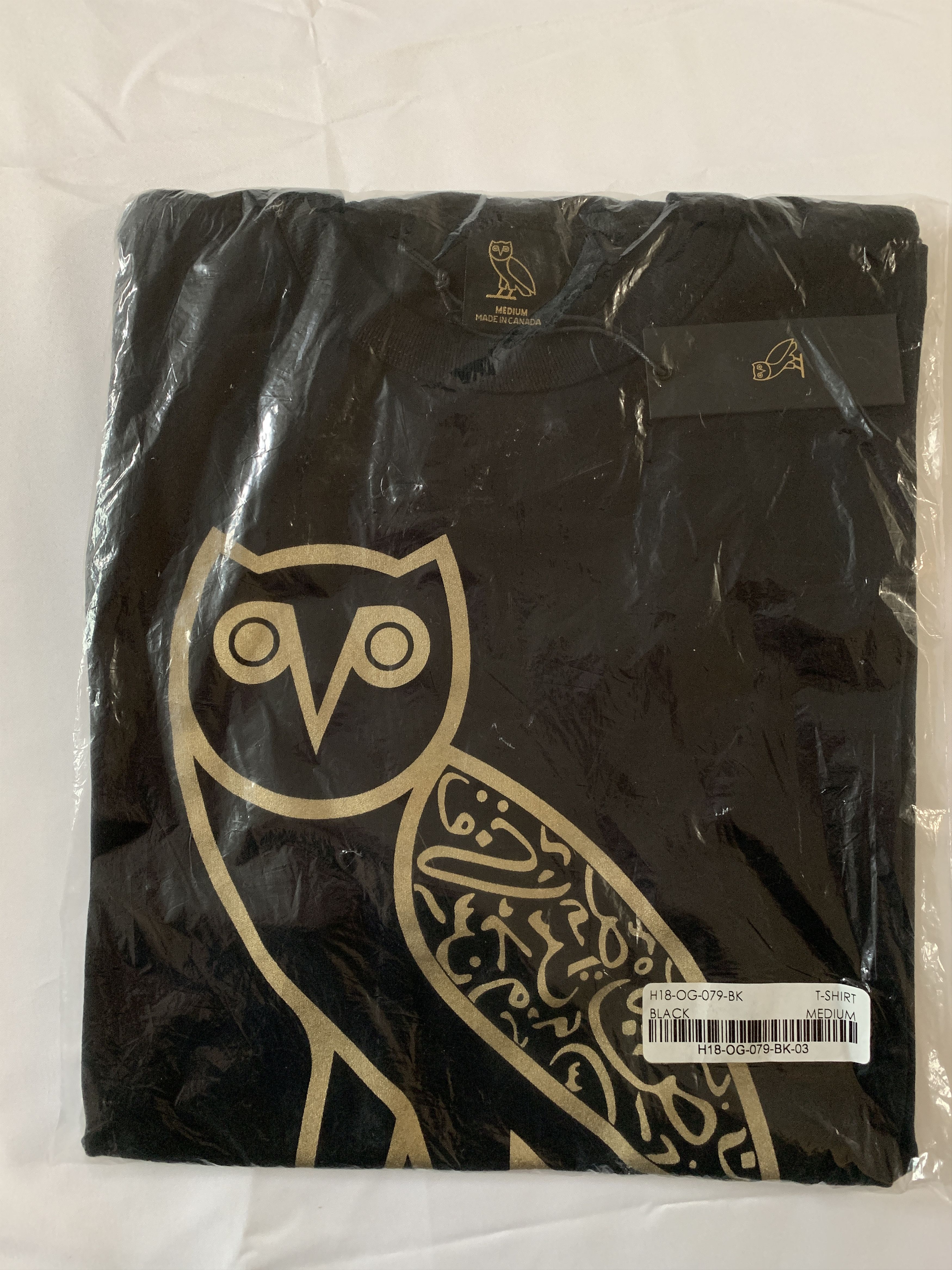 Drake 💥💎F&F💎💥 🦉 OVO ARABIC CALLIGRAPHY OG OWL T-SHIRT 2018 Size US M / EU 48-50 / 2 - 4 Thumbnail