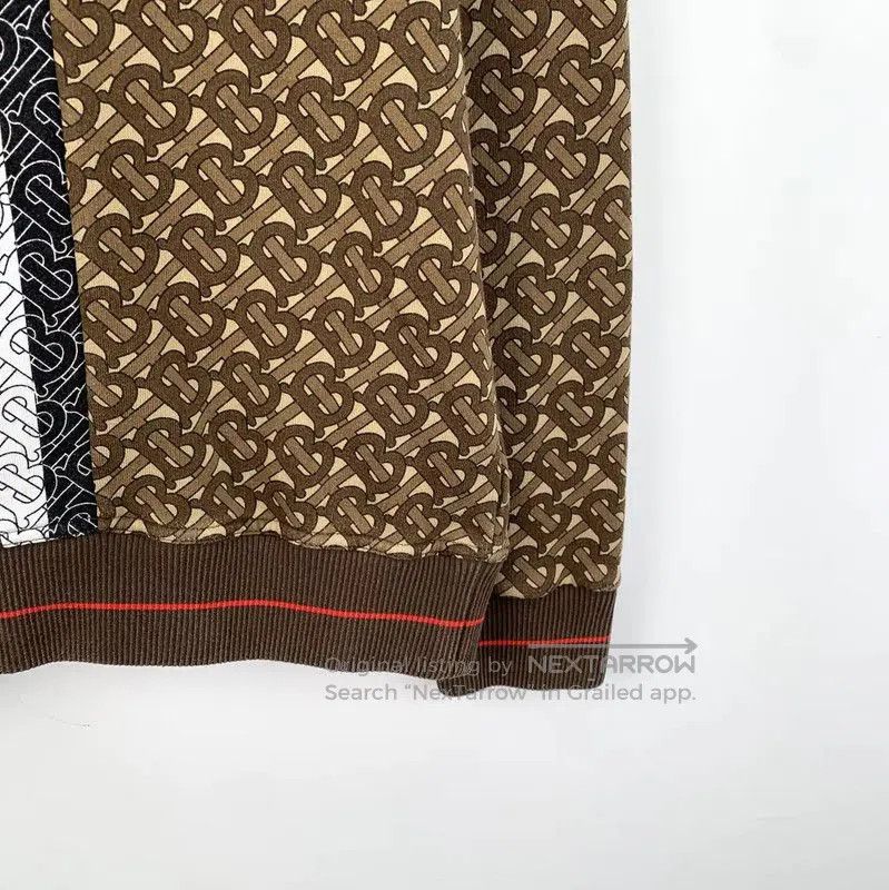 Burberry Burberry Brown Cotton Women's Sweatshirt. Size XS / US 0-2 / IT 36-38 - 4 Thumbnail