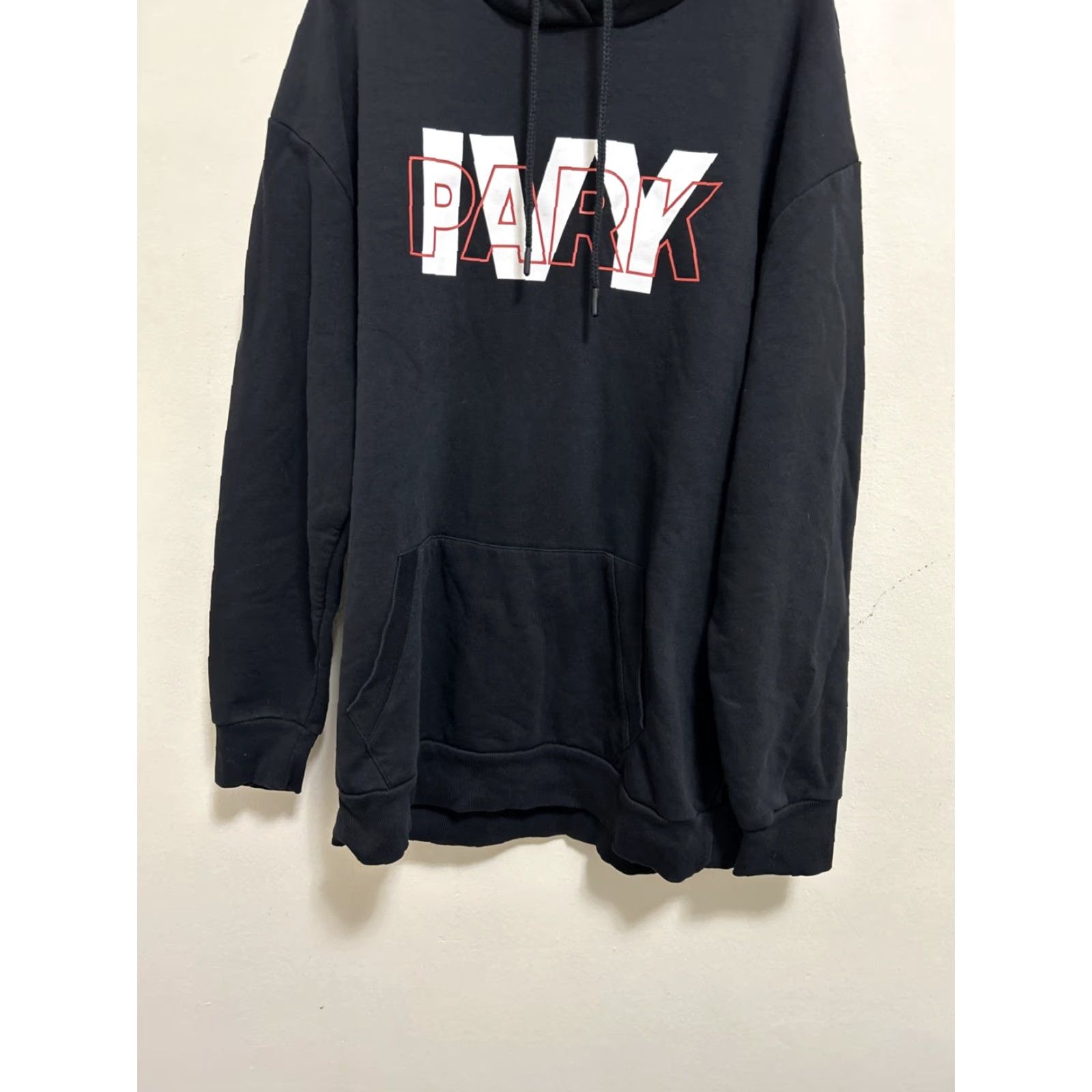 Ivy Park IVY PARK Hoodie Womens Large Black Logo Hooded Pullover Size L / US 10 / IT 46 - 3 Thumbnail