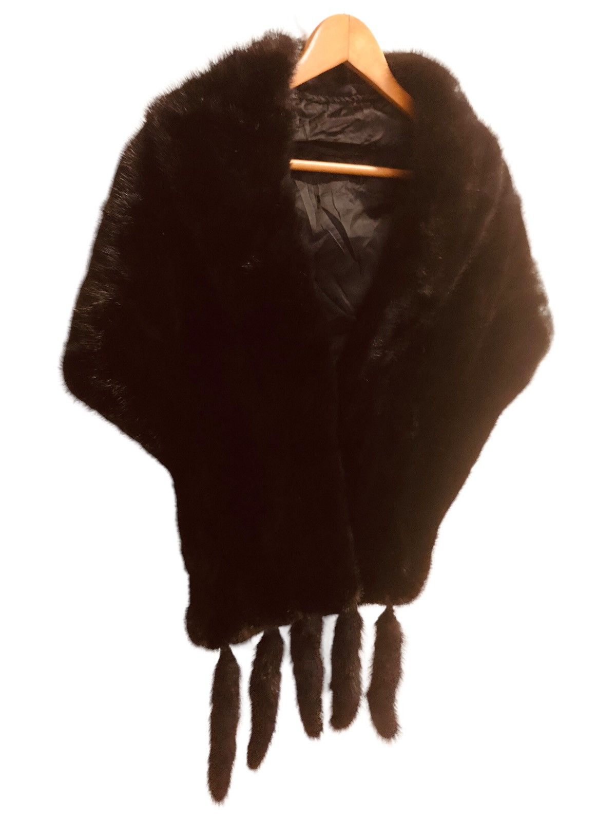 Other Nice!! Mink Fur Cape Winter Size ONE SIZE - 2 Thumbnail