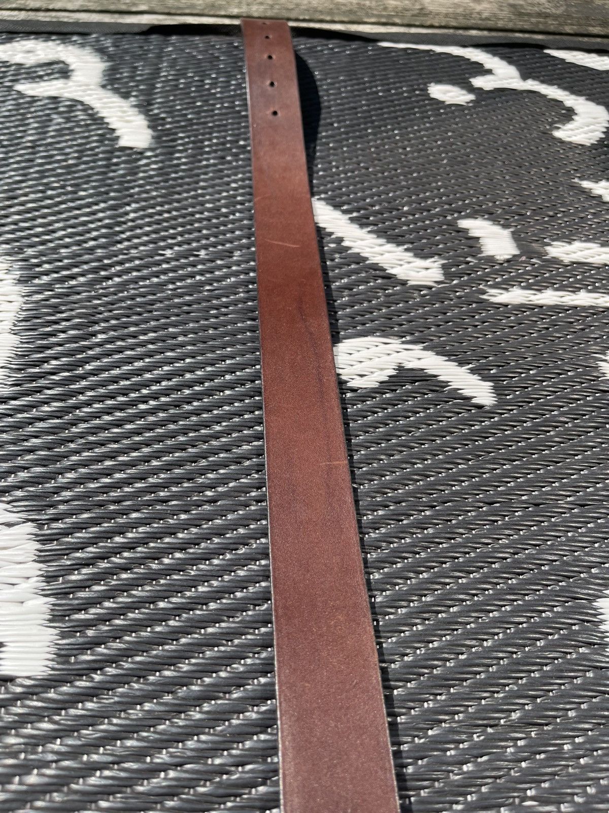 Alexander McQueen Alexander McQueen Brown Belt with Silver Skull Buckle Size 30 - 12 Thumbnail