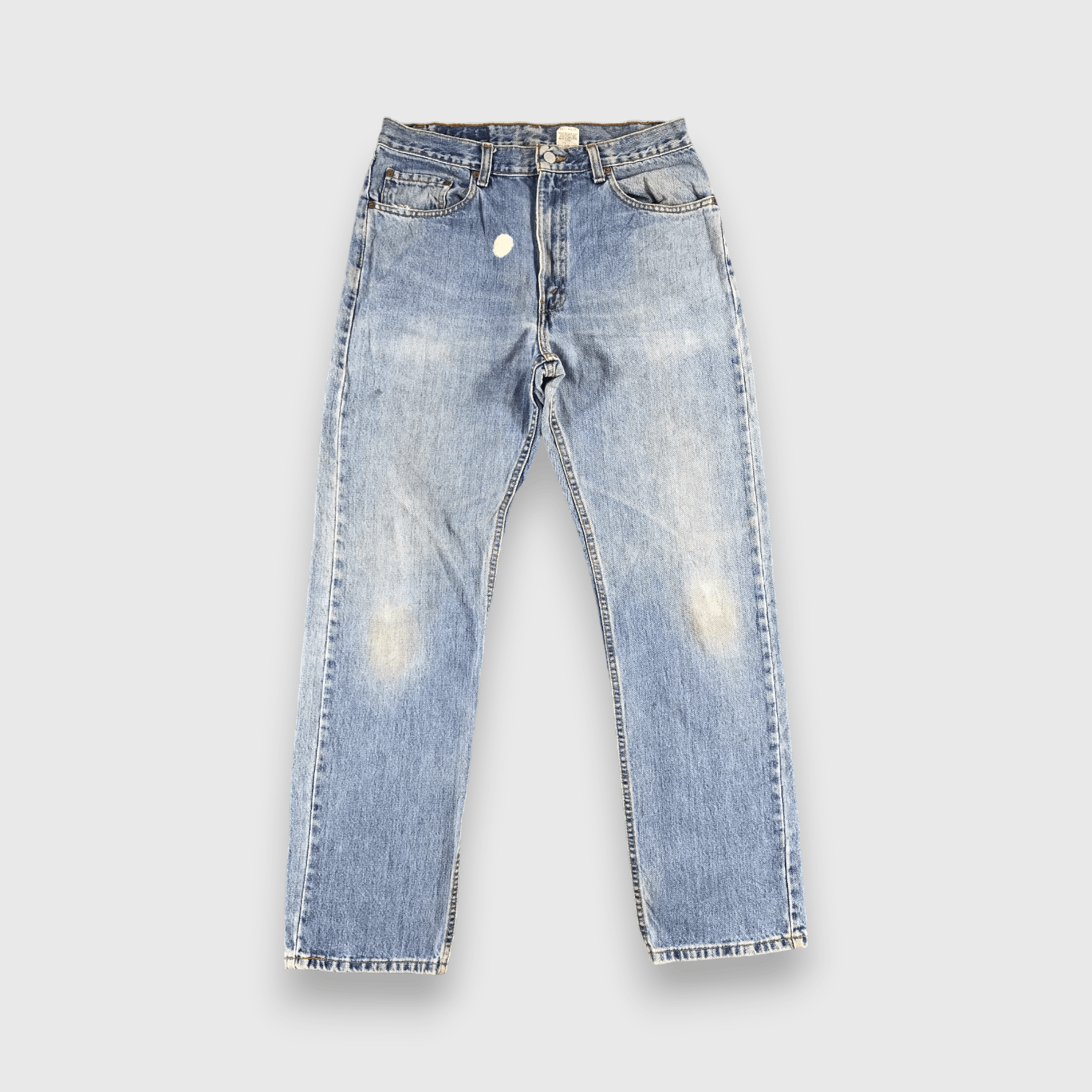 Levi's Vintage 90s Light Wash Levis 505 Jeans-J1191 Size US 33 - 1 Thumbnail