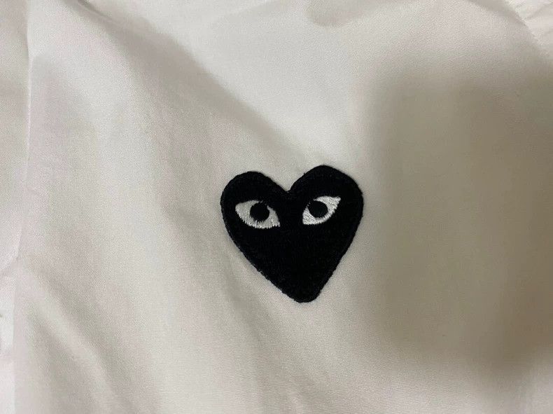 Comme des Garcons Comme Des Garcons Black Heart Blouse Size L / US 10 / IT 46 - 2 Thumbnail
