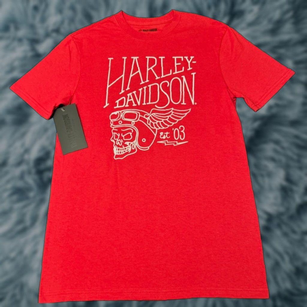 Harley Davidson Harley Davidson Skull Wings Eagle Graphic Coco Florida Shirt Sz Small New NWT Size US S / EU 44-46 / 1 - 1 Thumbnail