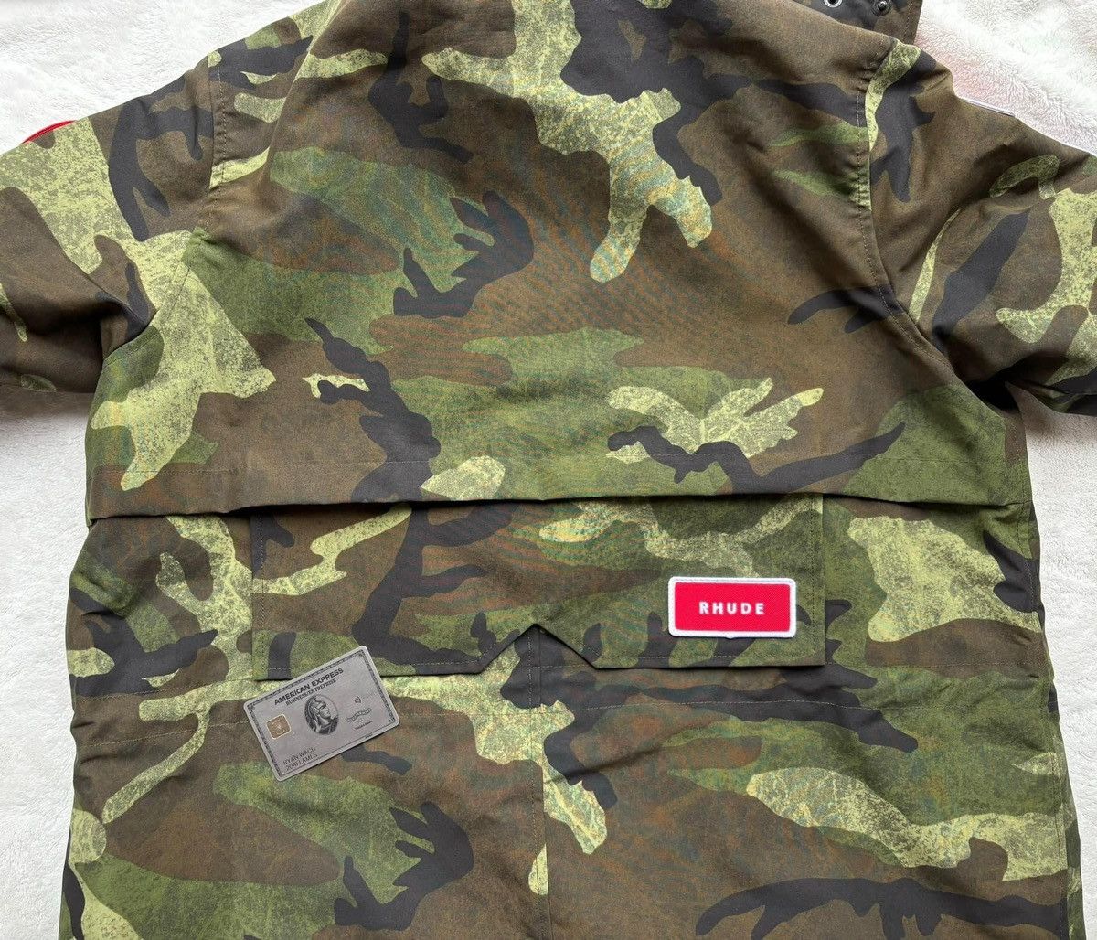 Canada Goose × NBA × Rhude Canada Goose x NBA x Rhude Washed Camo Portage Jacket Size US XXL / EU 58 / 5 - 6 Thumbnail