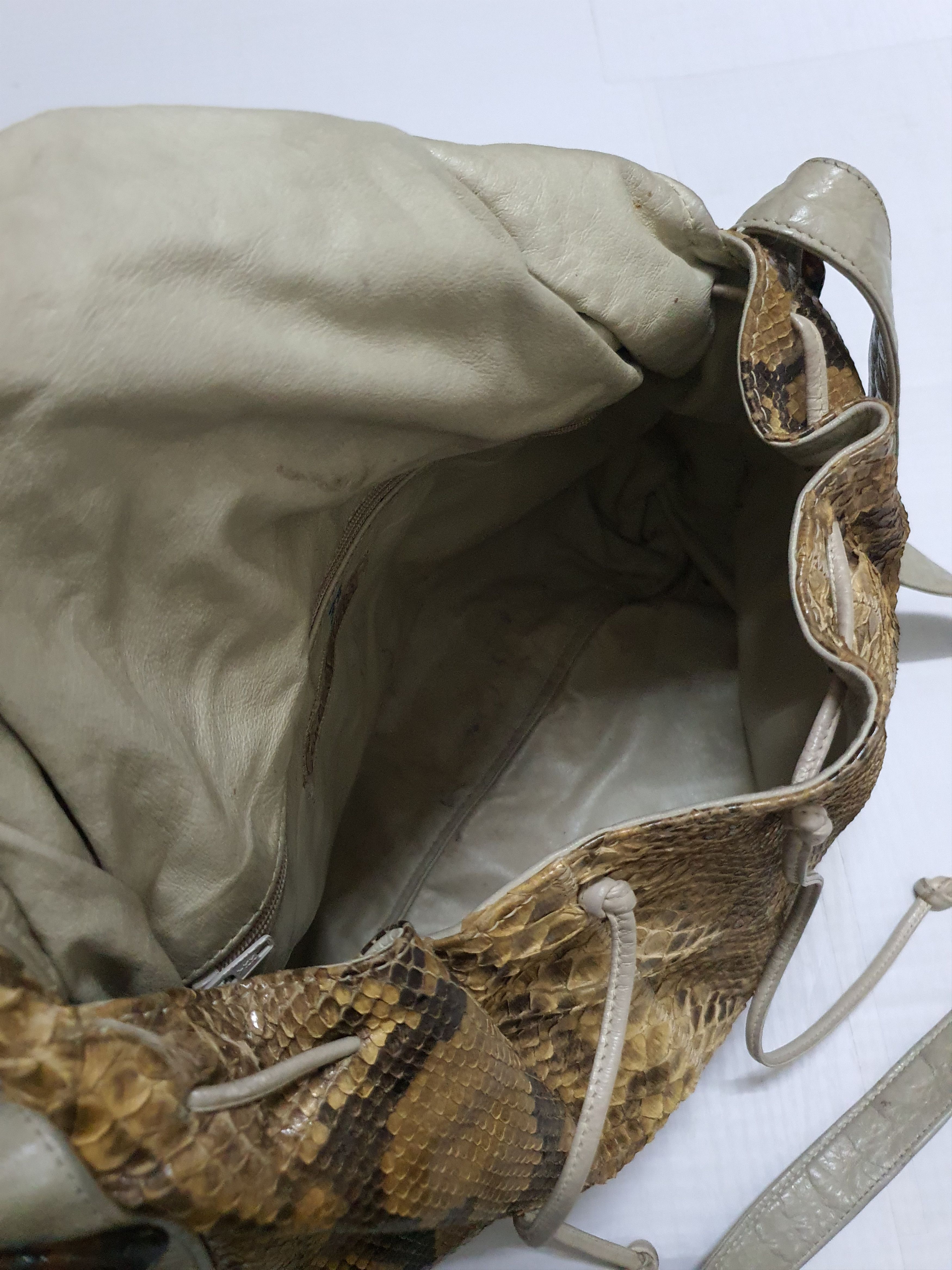 Other Carlos Falchi Python Leather Bag, U.S.A. Size ONE SIZE - 10 Thumbnail