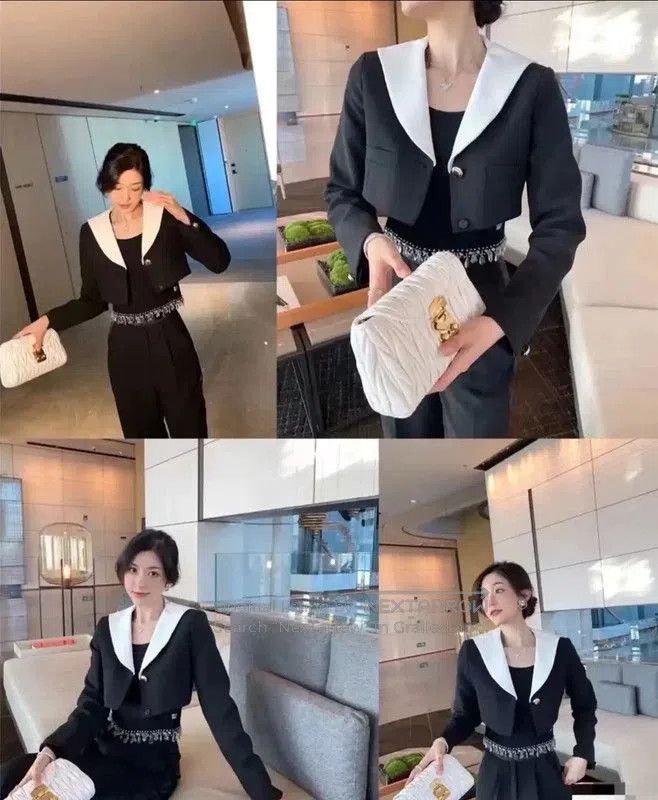Miu Miu Miu Miu Black Wool Women's Jacket . Size M / US 6-8 / IT 42-44 - 8 Thumbnail
