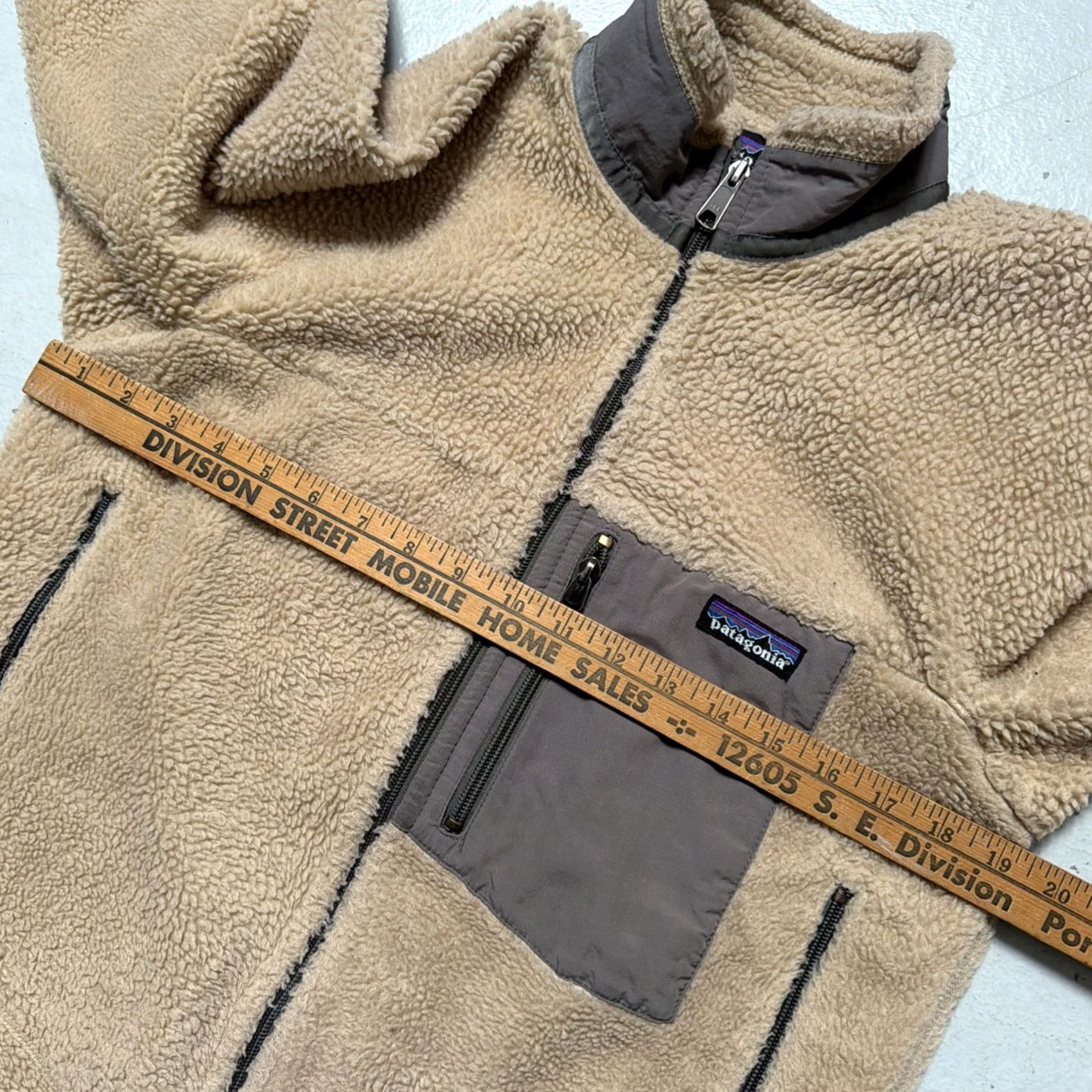 Patagonia VINTAGE Patagonia Fleece Jacket XS Unisex Adults USA 90s Retro-X Pile Made in USA Oatmeal (23055) Size US XS / EU 42 / 0 - 4 Thumbnail