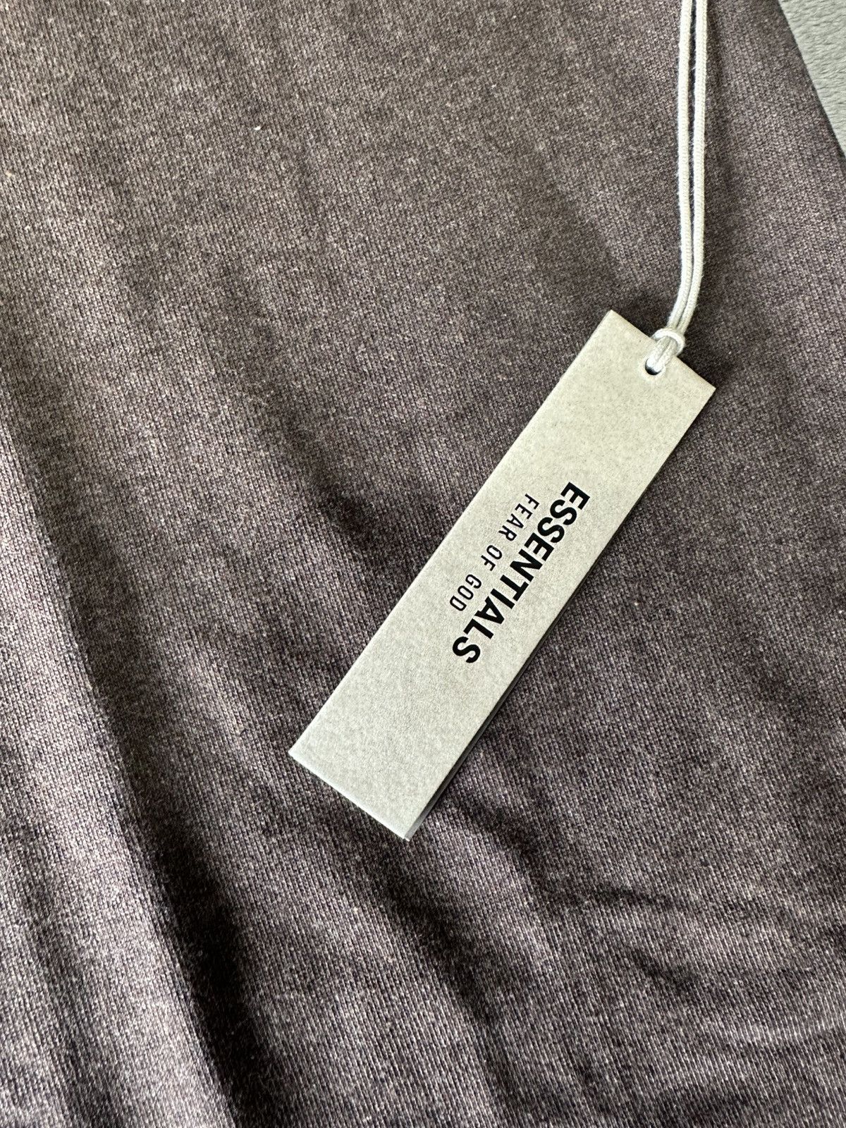 Essentials × Fear of God Essentials Fear Of God Heatherwood brown short tee Size US XL / EU 56 / 4 - 5 Thumbnail