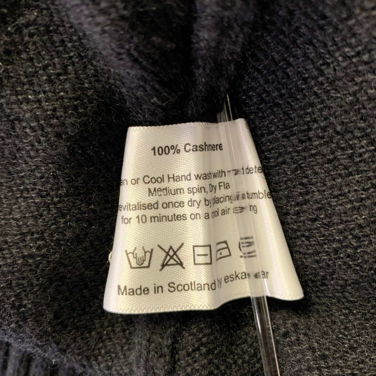 eskandar ESKANDAR Size M Black Cashmere Oversized Turtleneck Sweater Size ONE SIZE - 5 Thumbnail