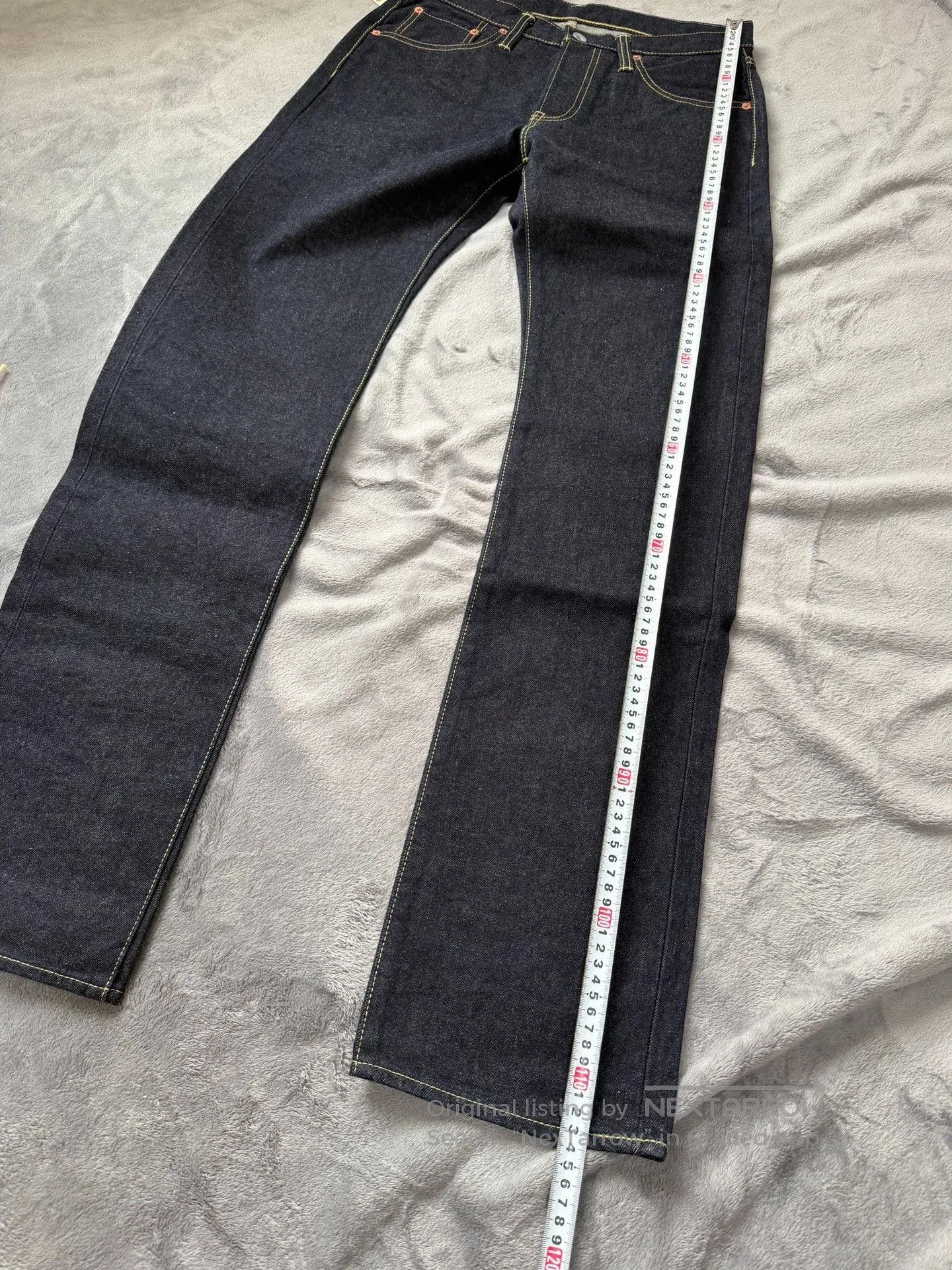 Iron Heart IRON HEART 666S Raw Denim Jeans. Size US 33 - 2 Thumbnail