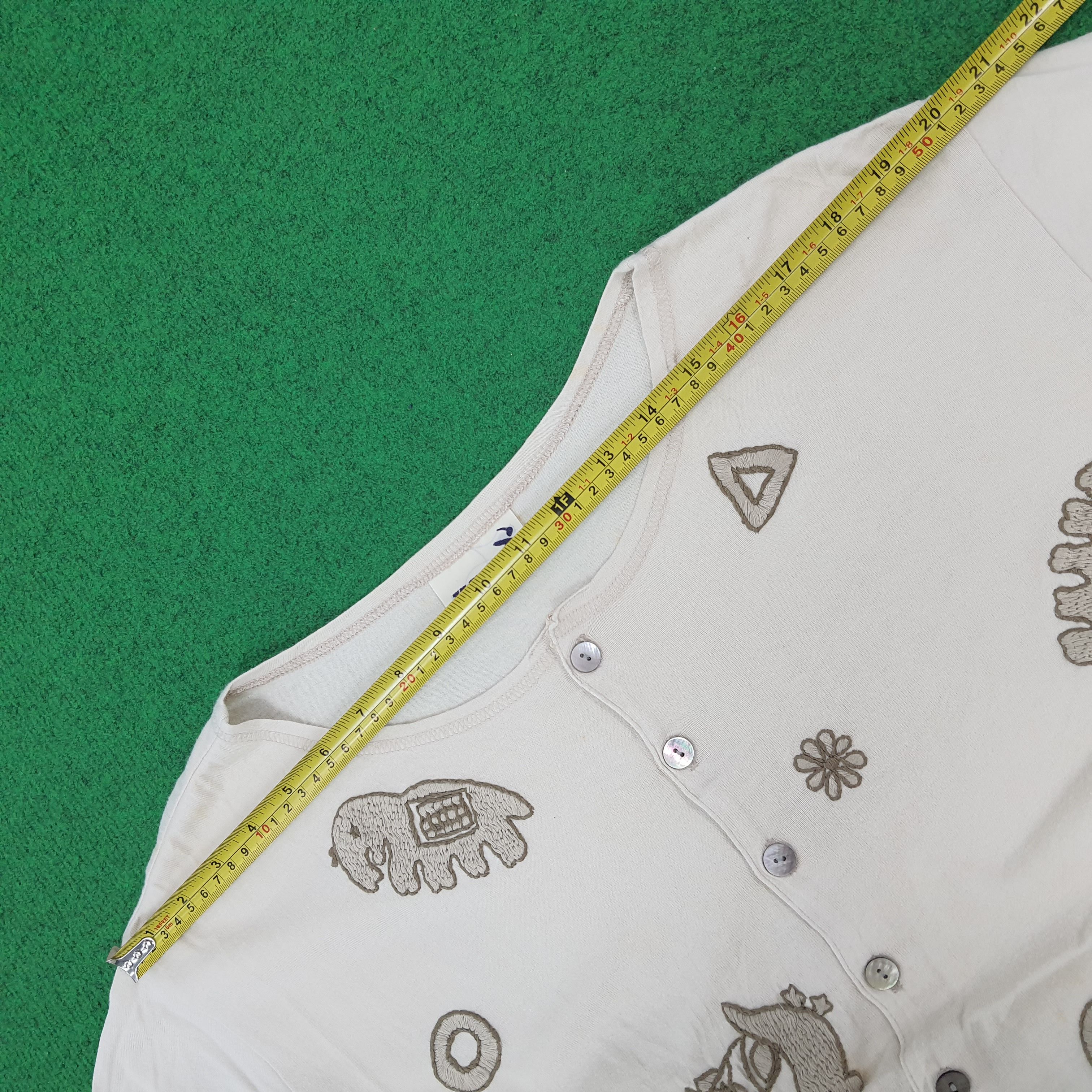 Hai Sporting Gear Vintage Hai Sporting Gear Embroidery Cardigan C276N59 Size M / US 6-8 / IT 42-44 - 10 Thumbnail