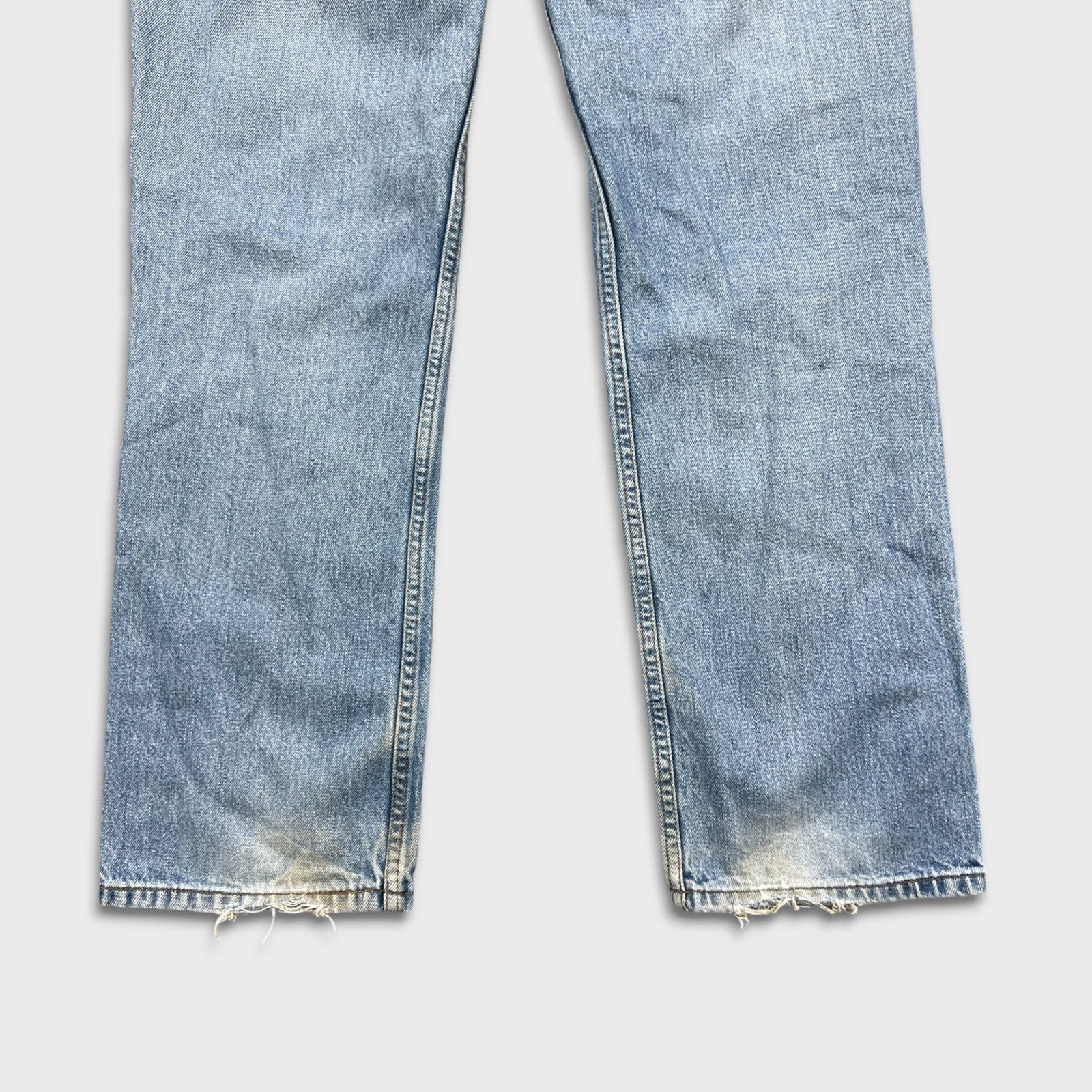 Levi's × Vintage Levi's 516 Jeans 34x32 Straight Leg Distressed Denim Pants Size US 34 / EU 50 - 9 Thumbnail