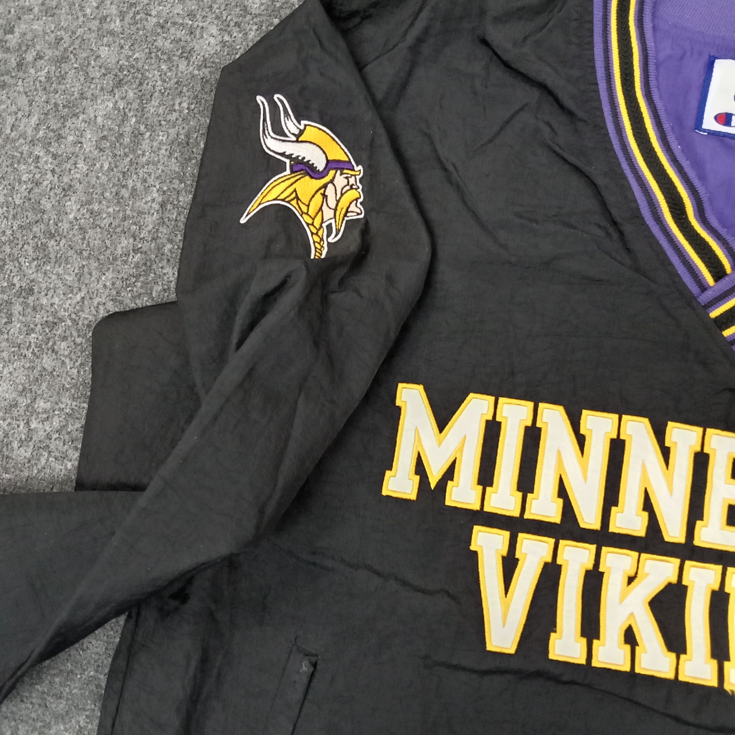 NFL Champion Minnesota Vikings American NFL Sweatshirt C254N14 Size US XL / EU 56 / 4 - 4 Thumbnail