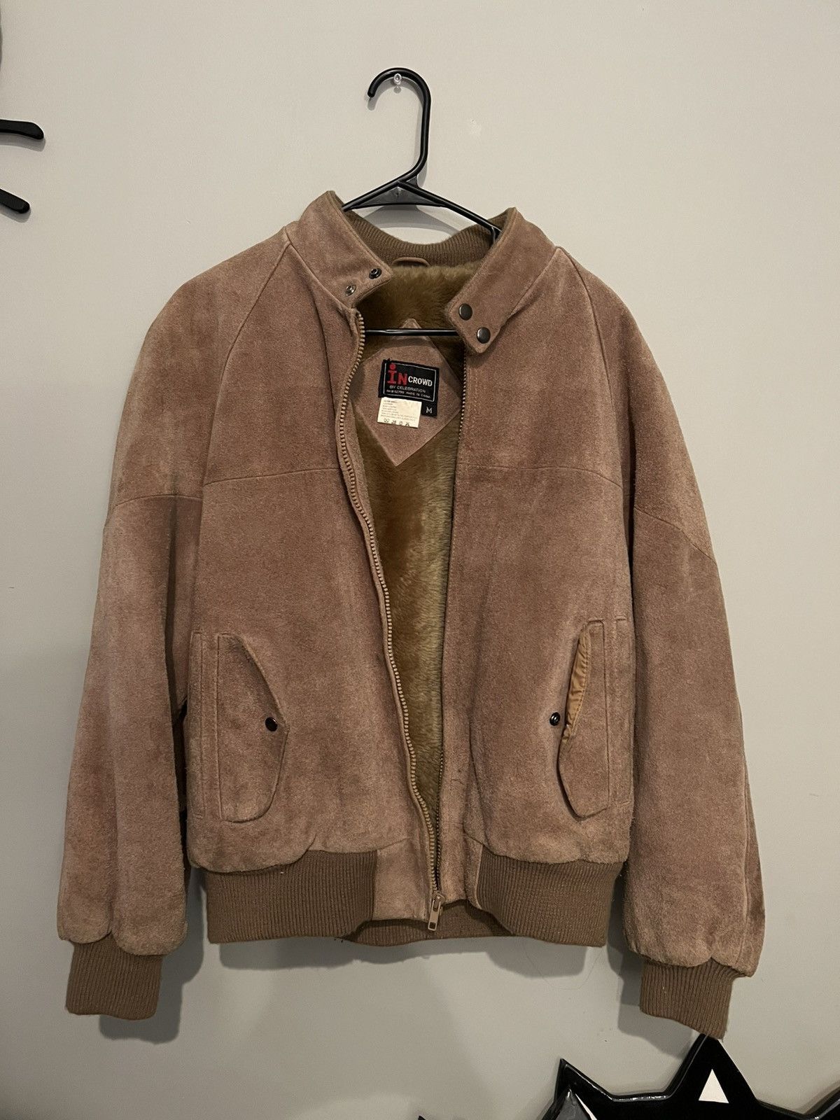 Vintage VINTAGE SUEDE UTILITY JACKET Size US M / EU 48-50 / 2 - 1 Thumbnail