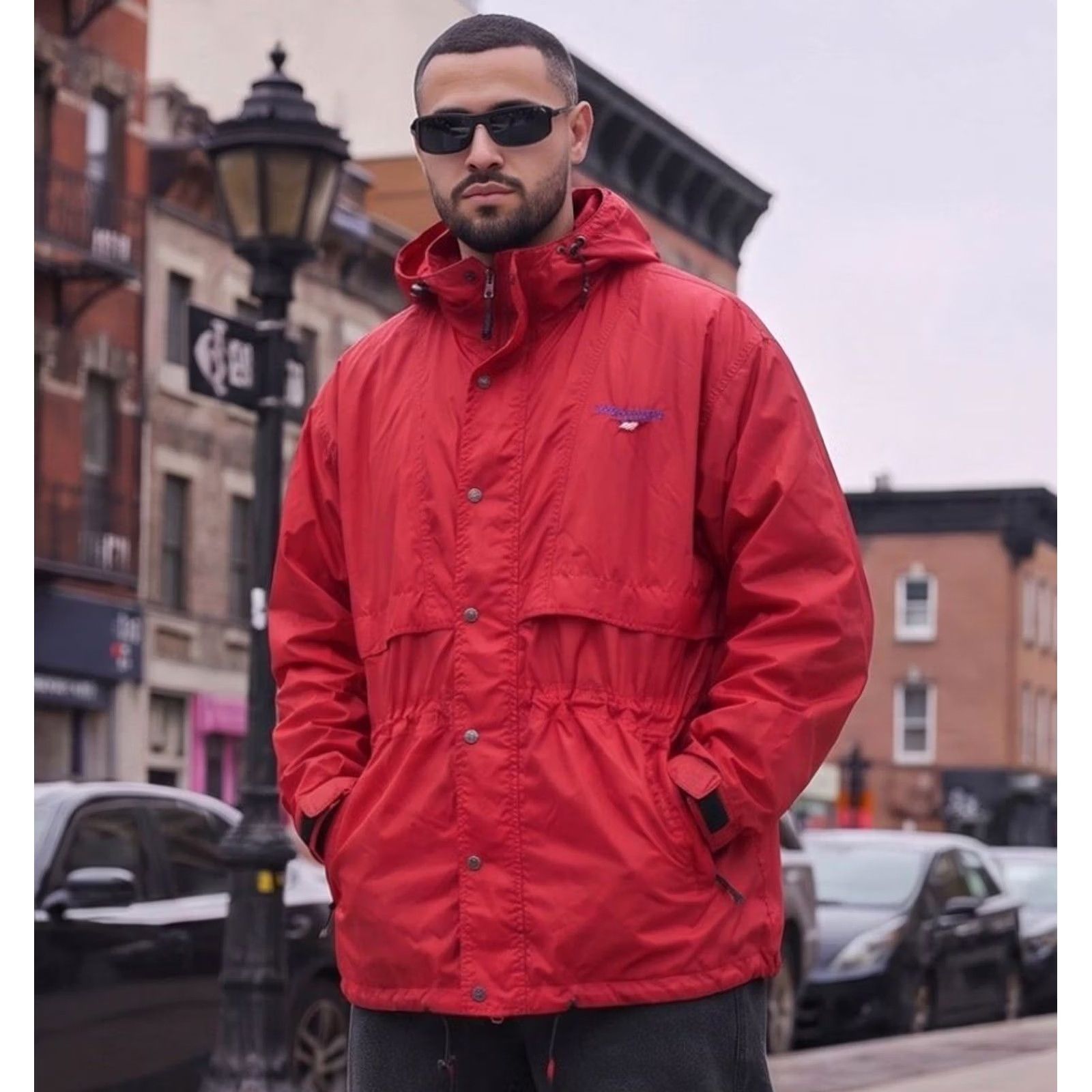Ralph Lauren VINTAGE Ralph Lauren Polo Sport Parka Hooded Rain Coat Jacket XL Men Black Water Resistant Size US XL / EU 56 / 4 - 2 Thumbnail