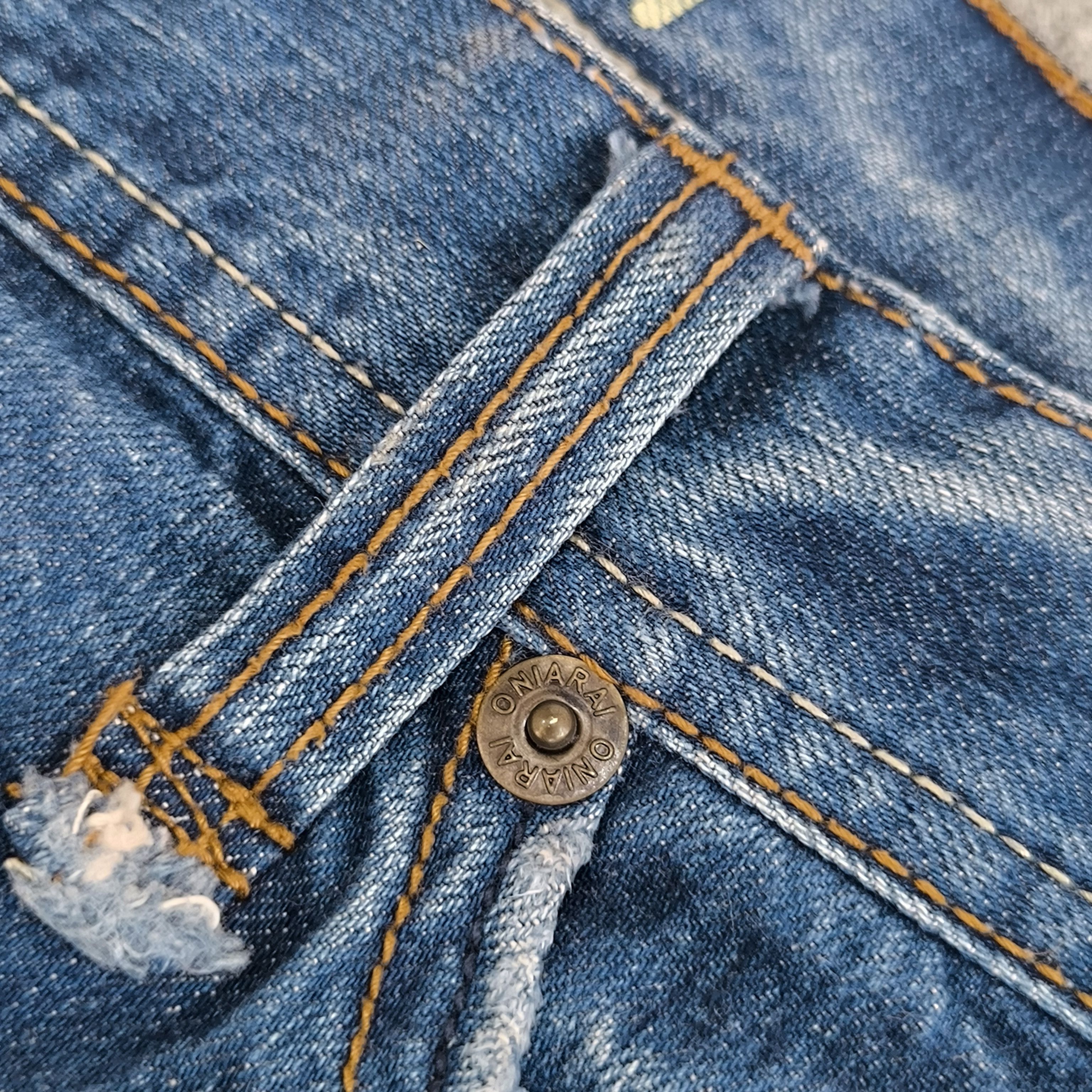 Japanese Brand Vintage sukajan oniarai nippon jeans Size US 36 / EU 52 - 8 Thumbnail