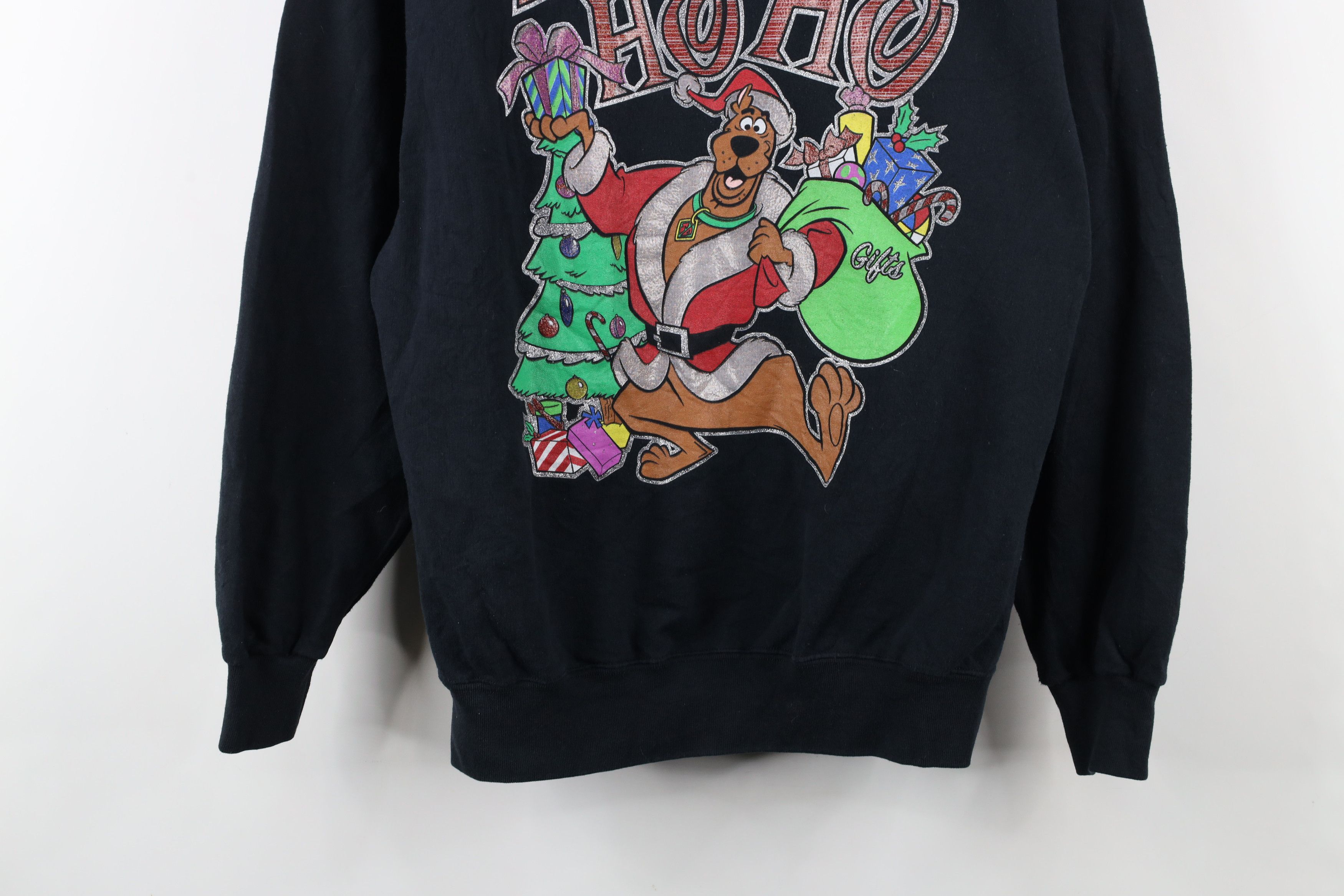 Vintage Vintage 90s Scooby Doo Christmas Santa Claus Sweatshirt Size US M / EU 48-50 / 2 - 3 Thumbnail