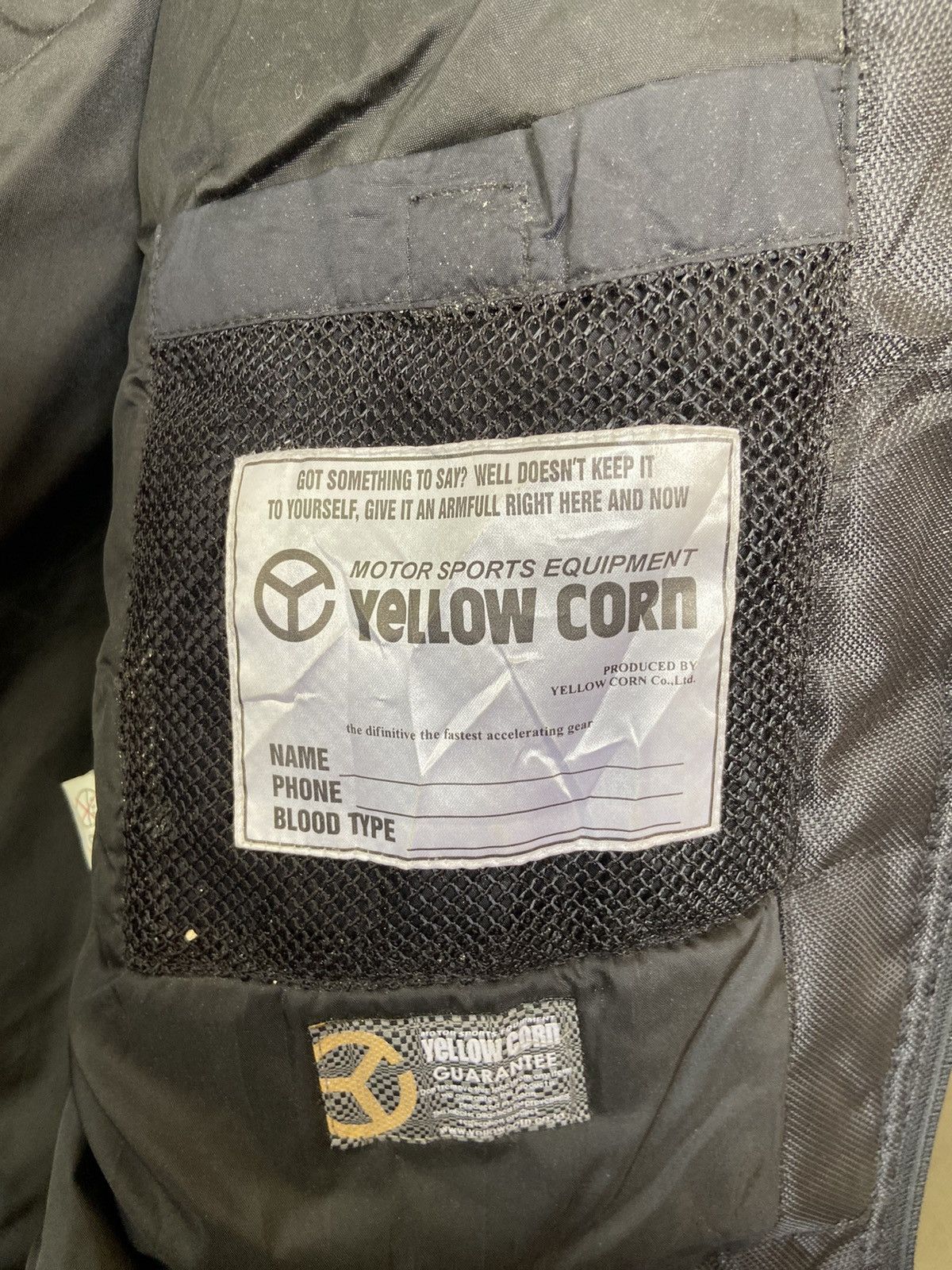 YELLOW CORN Yellow Corn jacket Motorcycle Sledge Hammer Embroidery Size US M / EU 48-50 / 2 - 9 Thumbnail