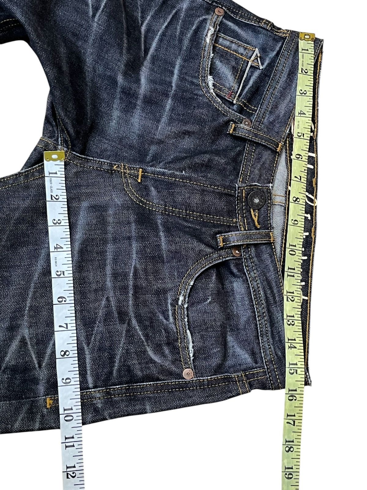 Cult Of Individuality ARCHIVE JAPANESE CULT OF INDIVIDUALITY SELVEDGE JEANS Size US 31 - 15 Thumbnail