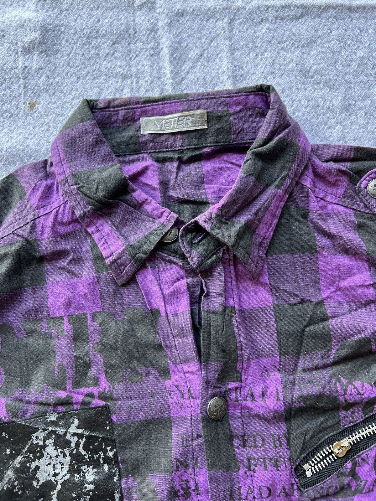 14th Addiction Berning Sho - Patch Poem Seditionaries Skull Styled Size US M / EU 48-50 / 2 - 8 Thumbnail
