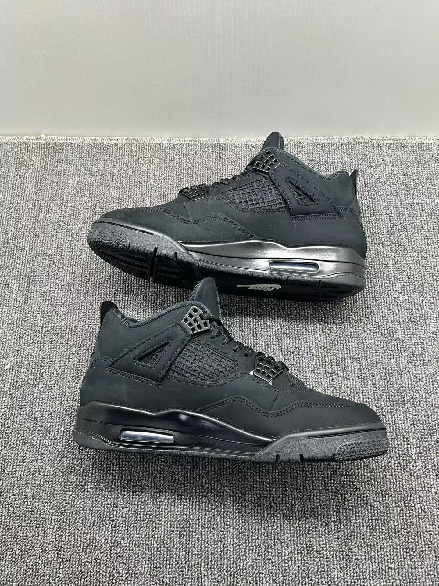 Nike aj4 black cat US 44.5 OG box $1199 Size US 11.5 / EU 44-45 - 5 Thumbnail