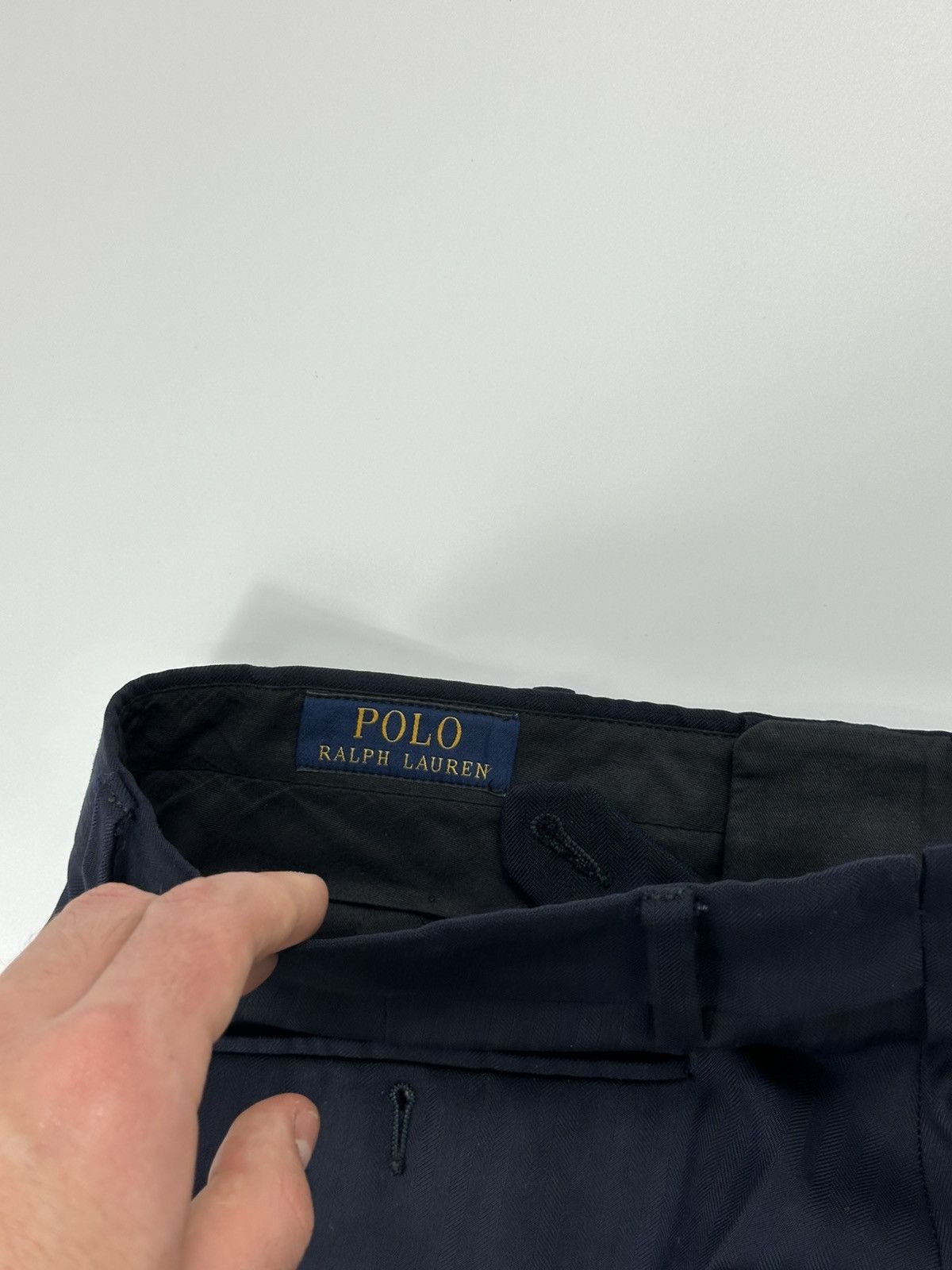 Polo Ralph Lauren Polo Ralph Lauren Casual Wool Pants Made In Italy 30 Size Size US 30 / EU 46 - 11 Thumbnail
