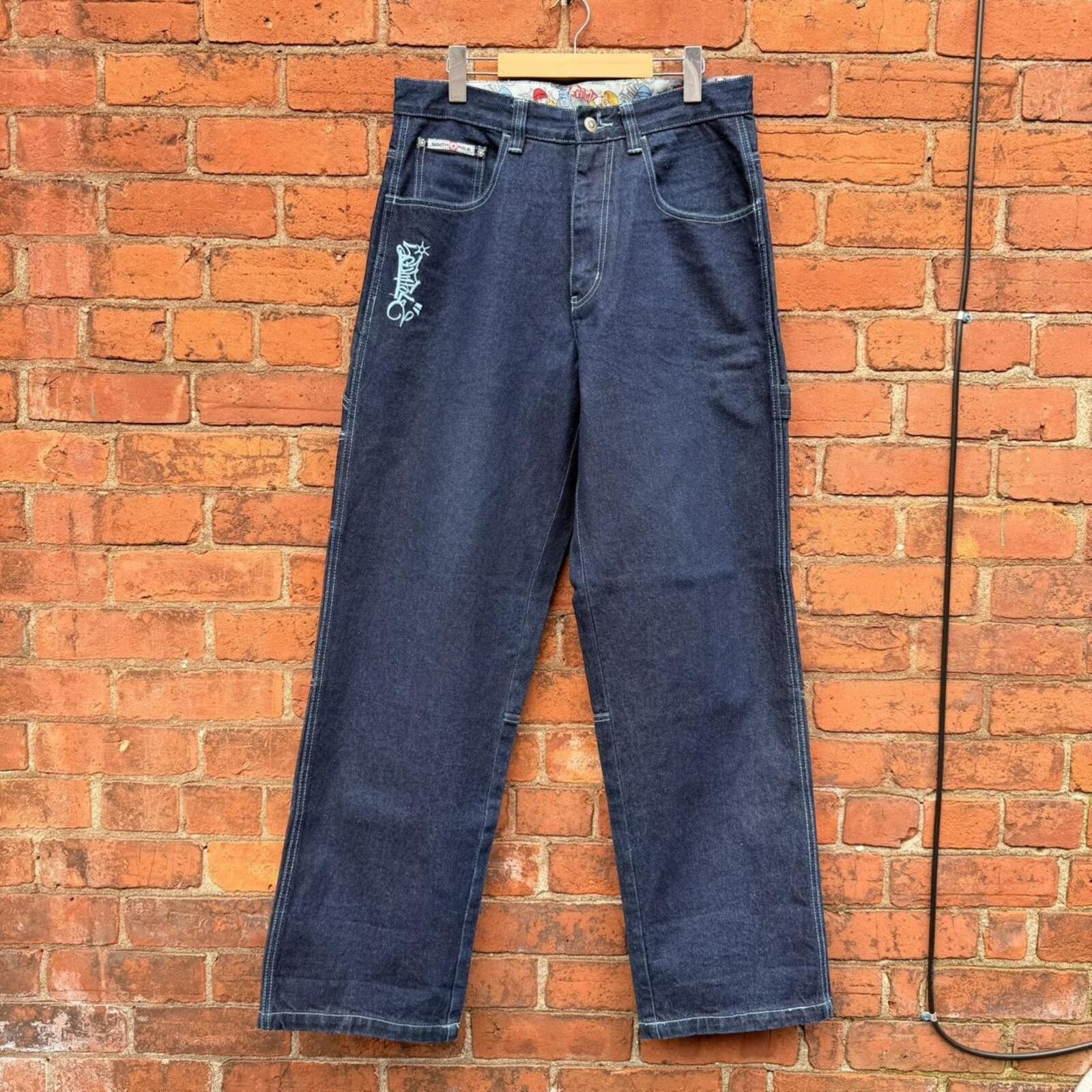 Southpole Vintage Southpole jeans embroidered 00s 32x34 south pole Size US 32 / EU 48 - 2 Thumbnail