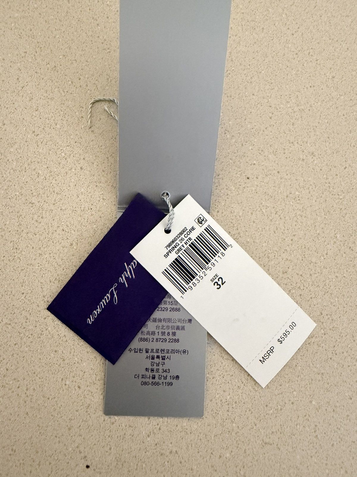Ralph Lauren Purple Label Ralph Lauren Wool Flannel Trousers size 32R(48IT) Size 48R - 7 Thumbnail